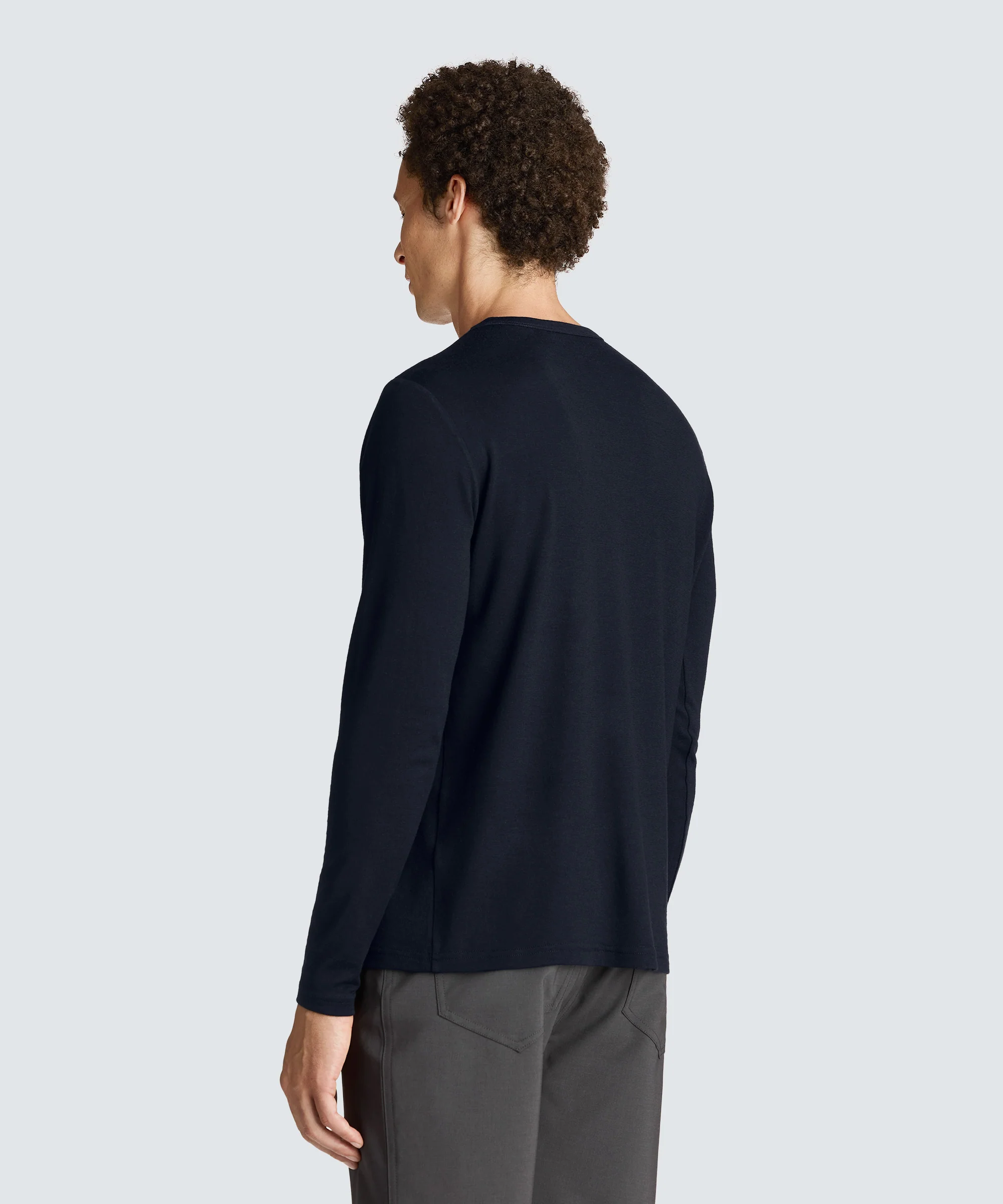 Men's Long Sleeve Merino Crew - Image 16