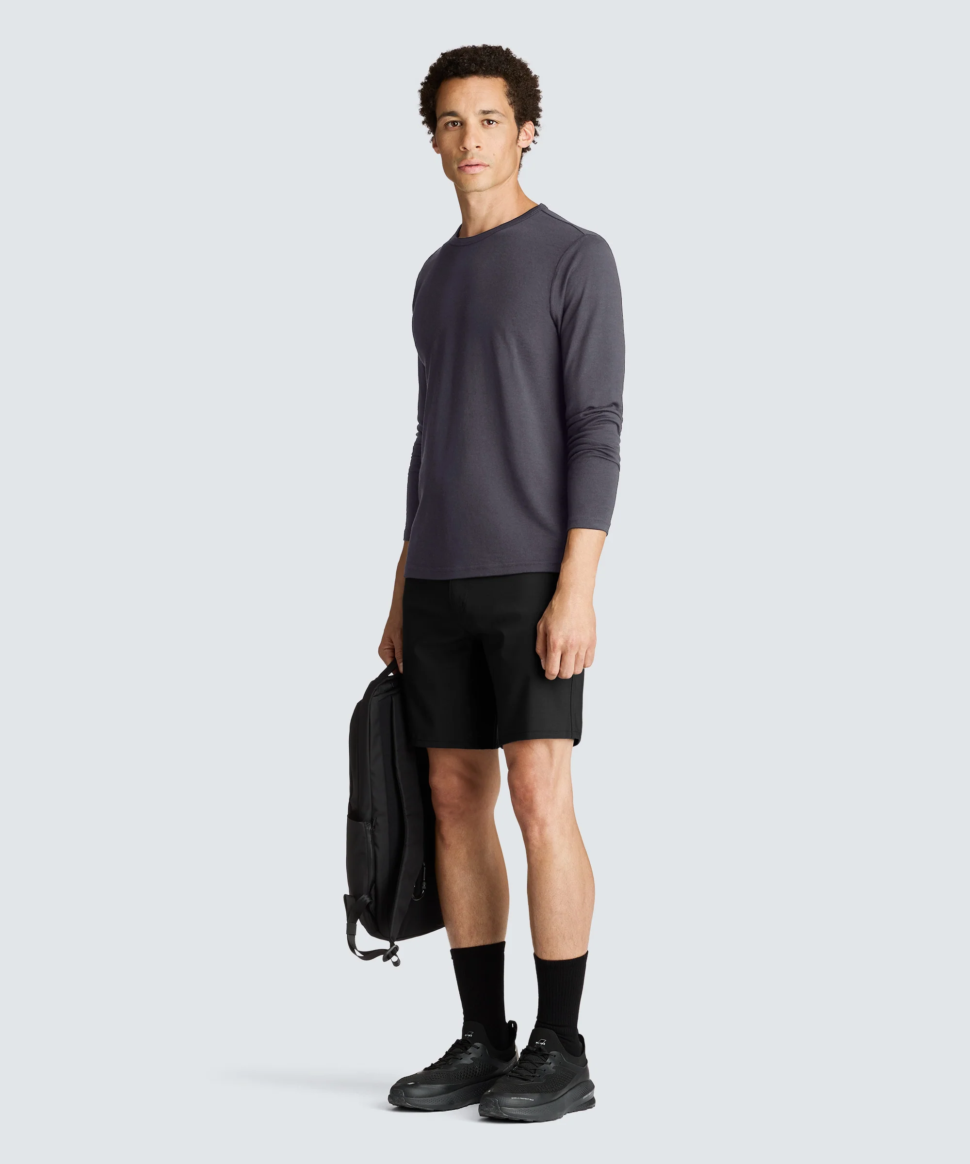 Men's Long Sleeve Merino Crew - Image 25