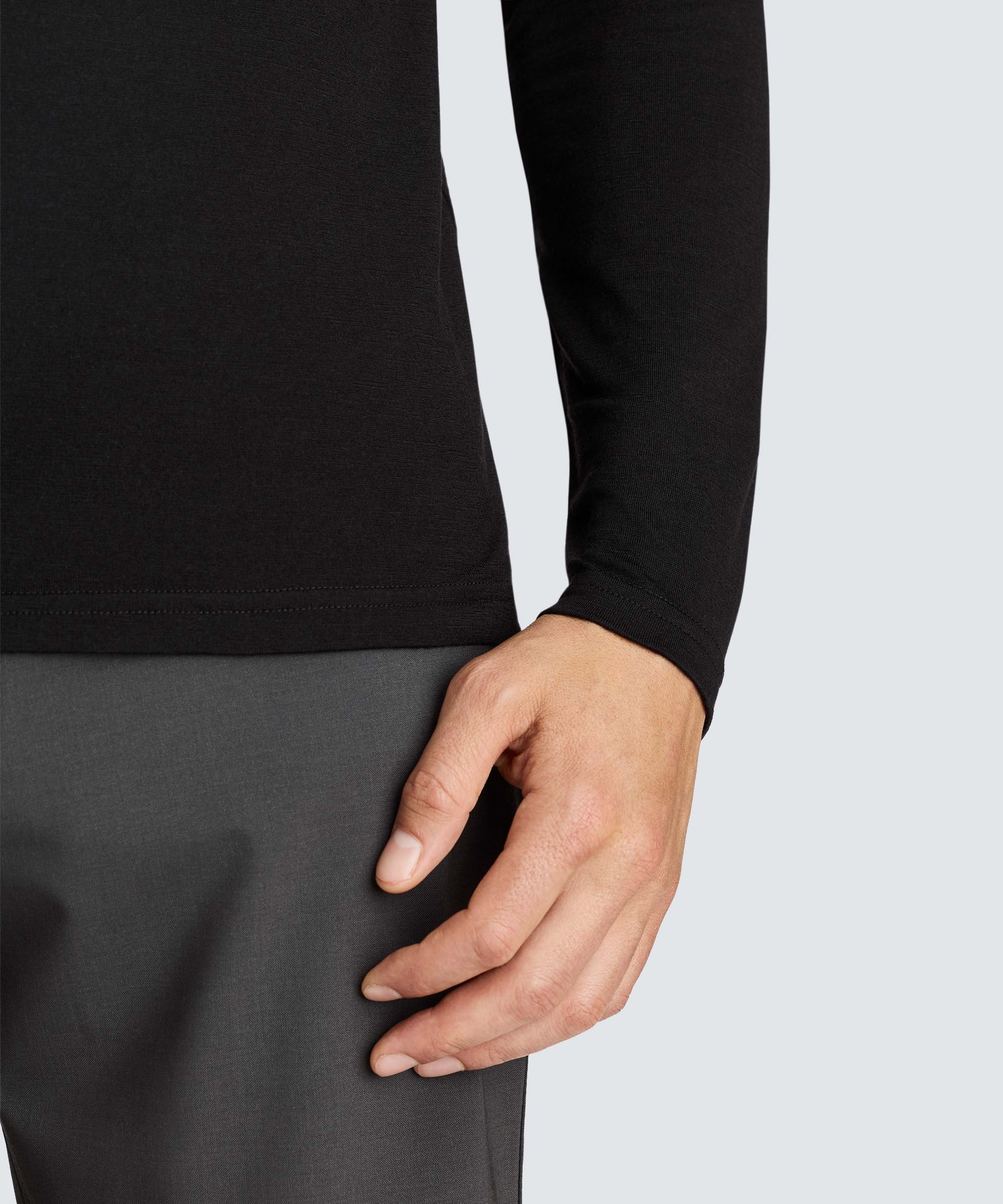 Men's Long Sleeve Merino Crew - Image 44