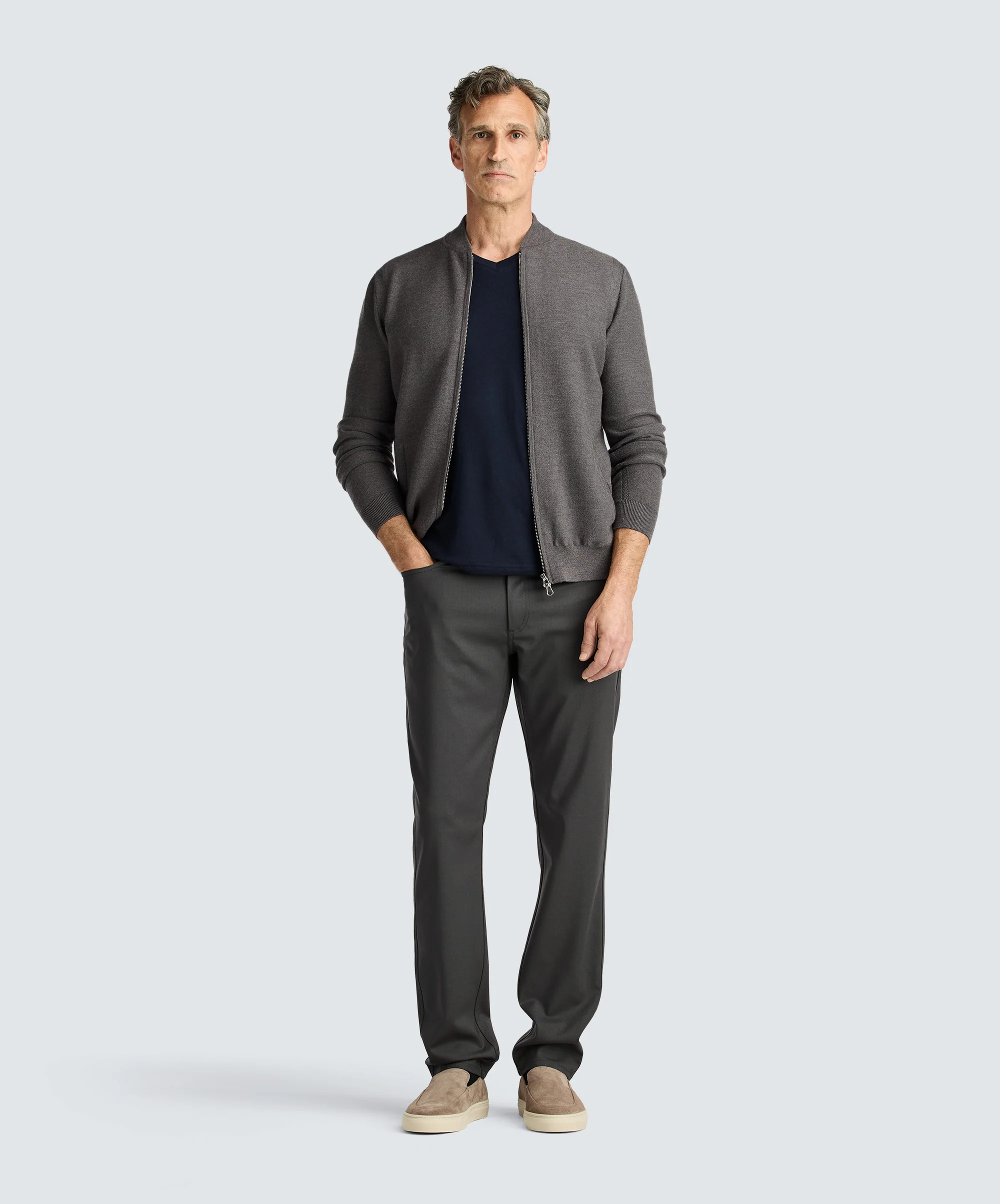 Men's Merino V-Neck T-Shirt - Image 14