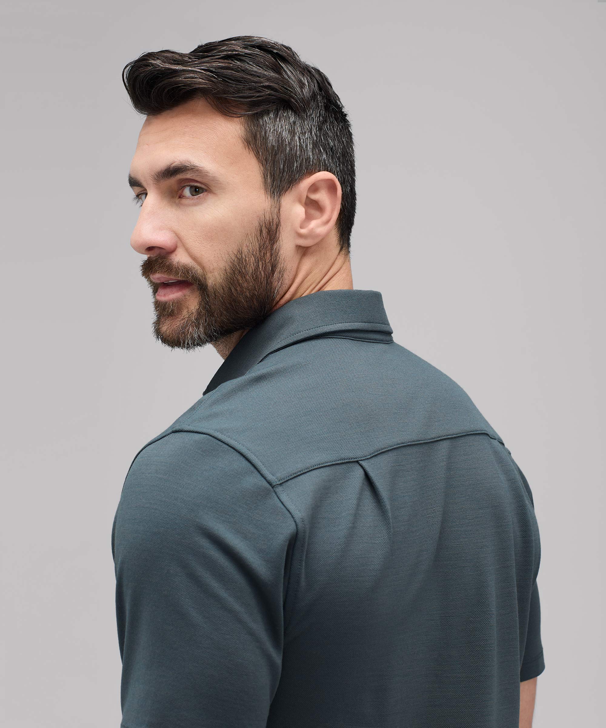 Men's Merino Polo - Image 10