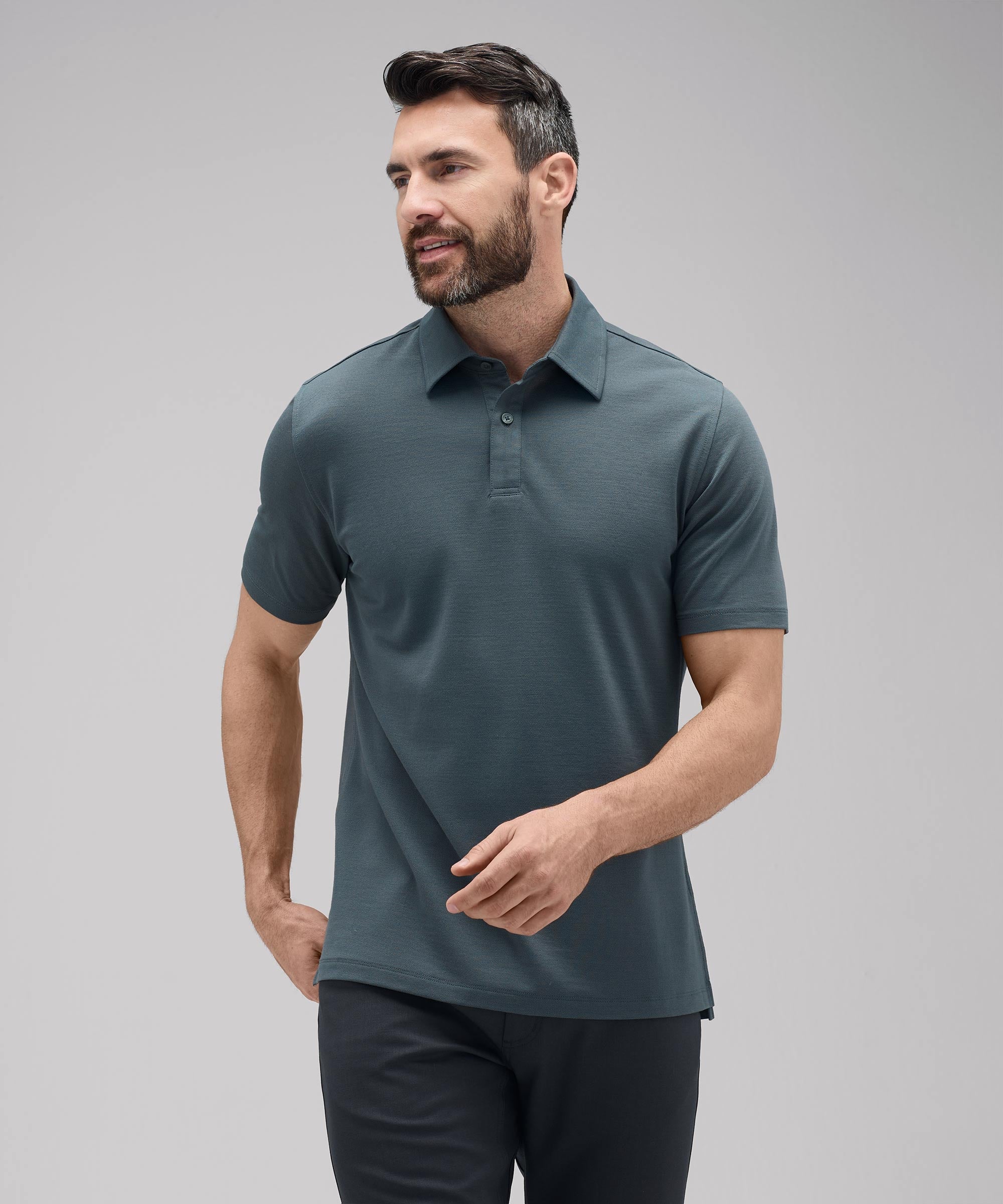 Men's Merino Polo - Image 6