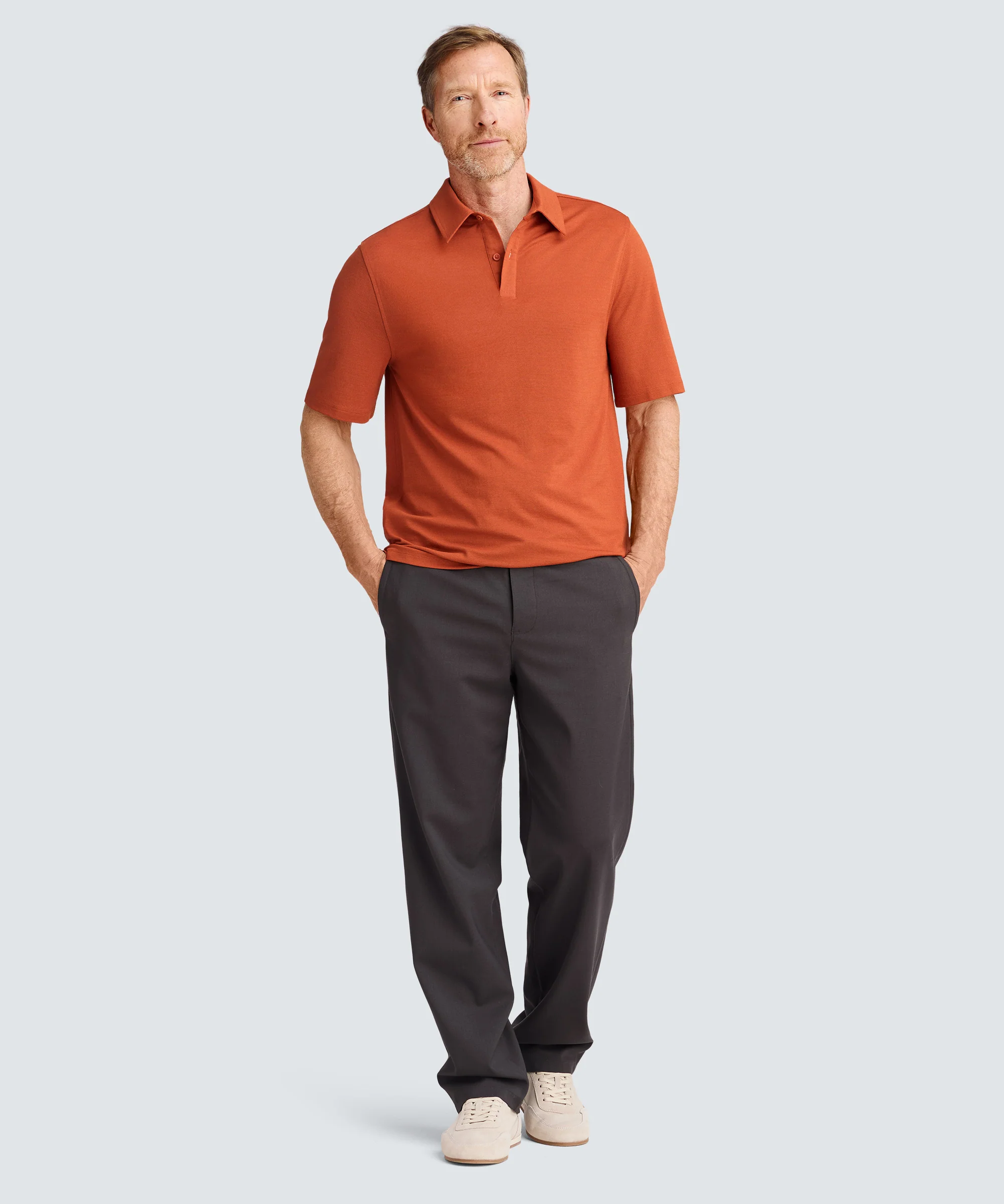 Men's Merino Polo - Image 61