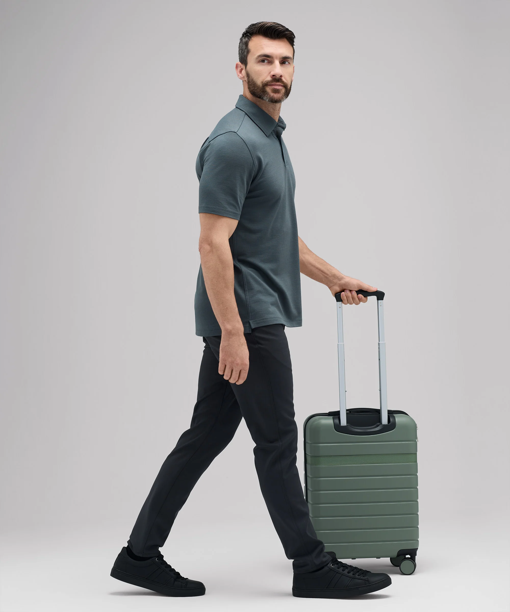 Men's Merino Polo - Image 7