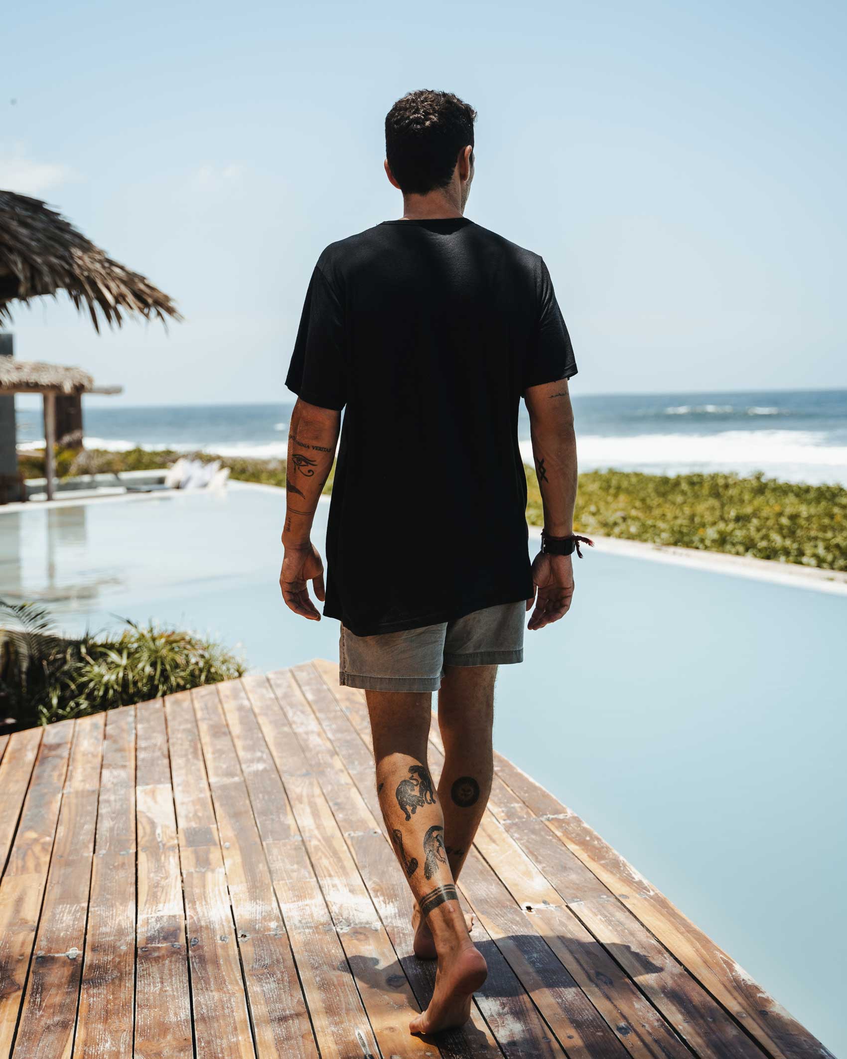 Men's Merino Crew Neck T-Shirt - Image 10