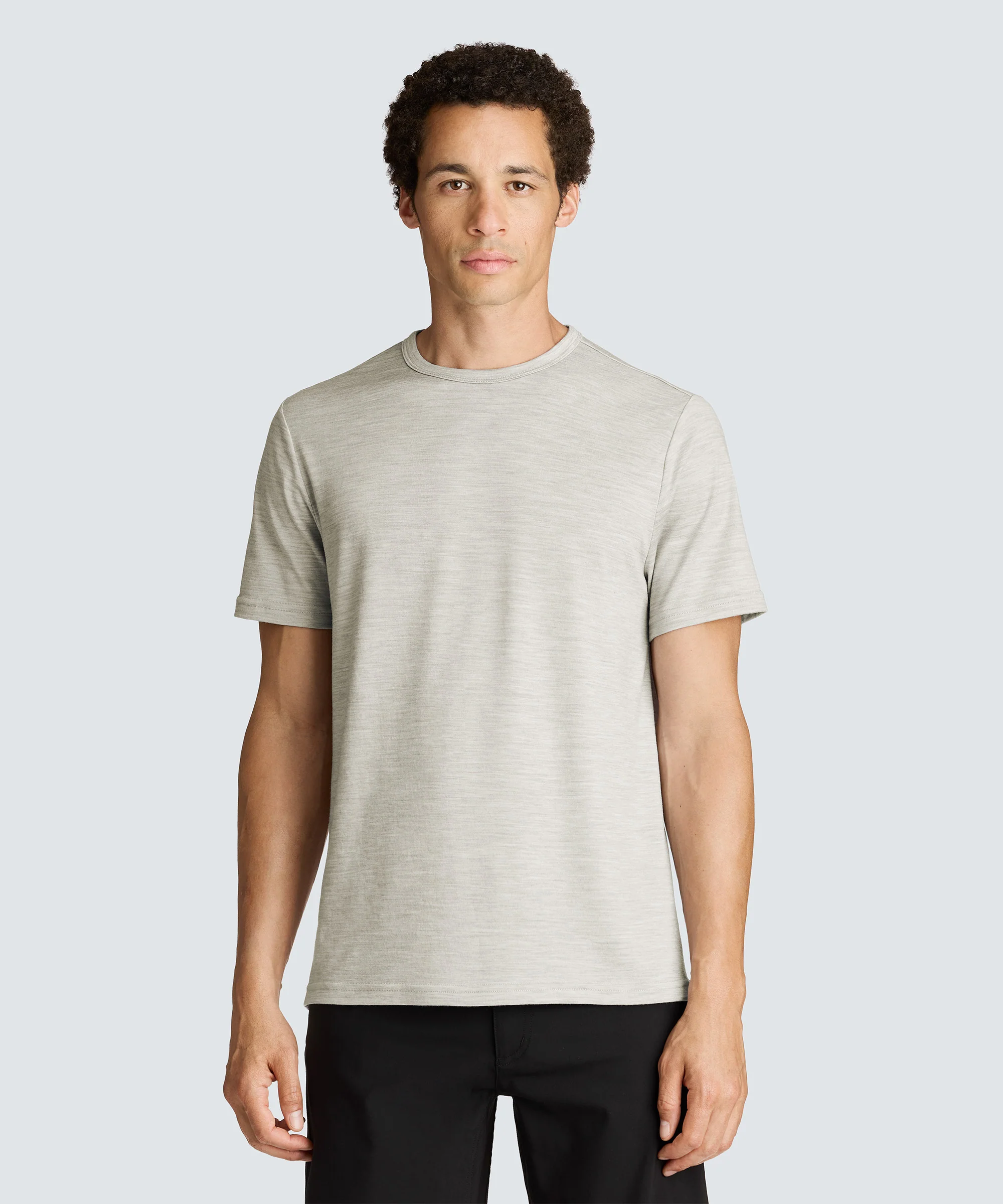 Men's Merino Crew Neck T-Shirt - Image 100