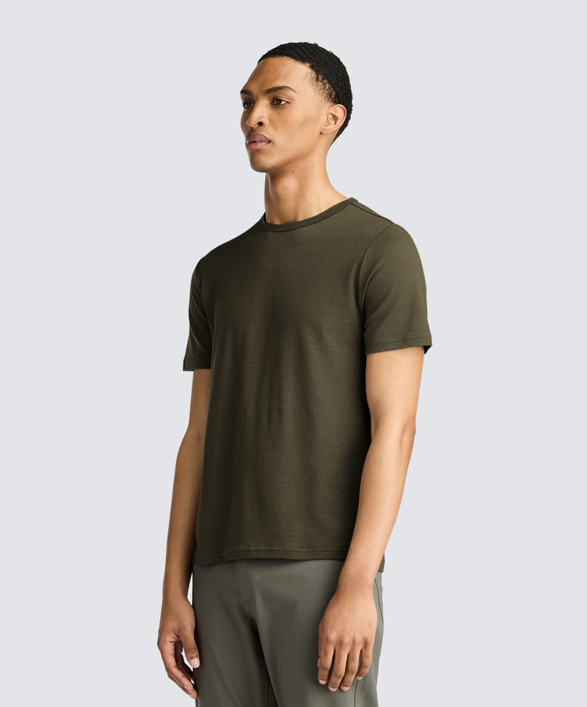 Men's Merino Crew Neck T-Shirt - Image 13