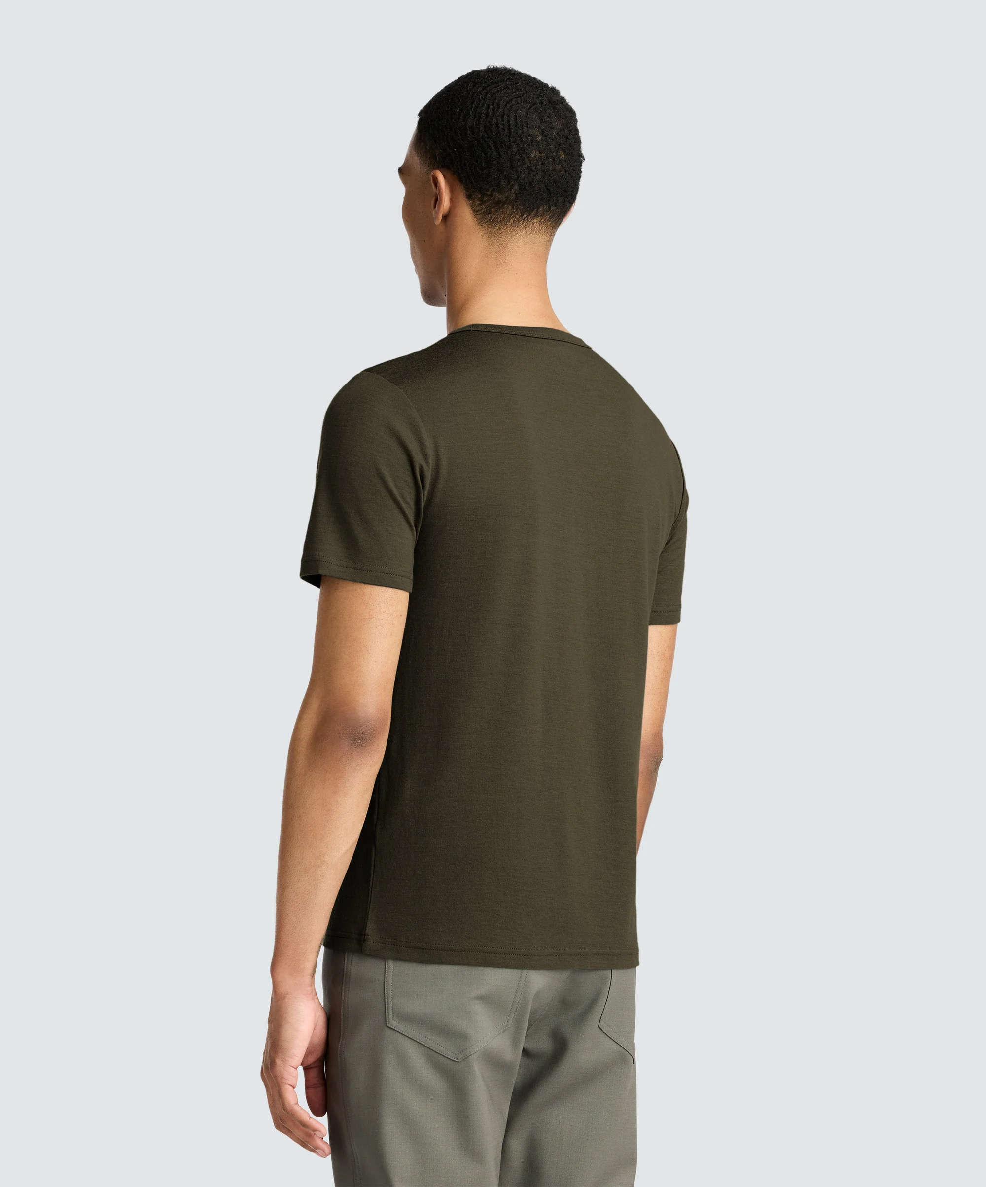 Men's Merino Crew Neck T-Shirt - Image 17