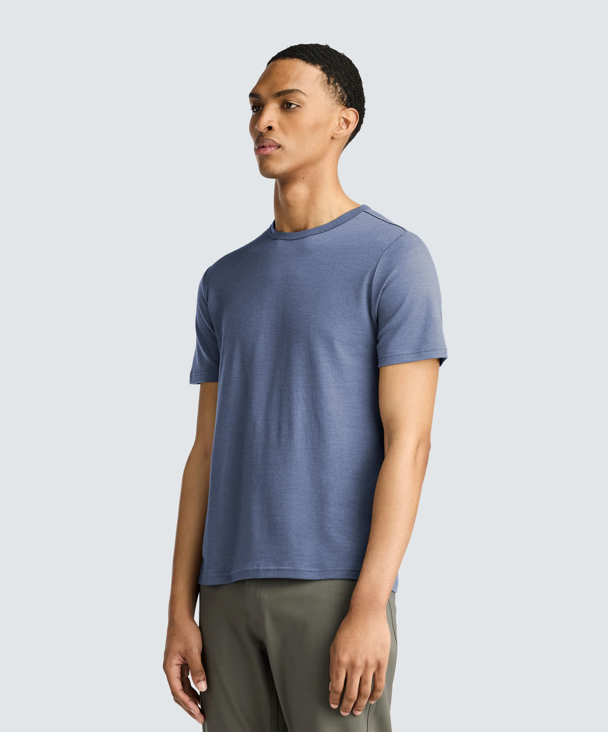 Men's Merino Crew Neck T-Shirt - Image 19