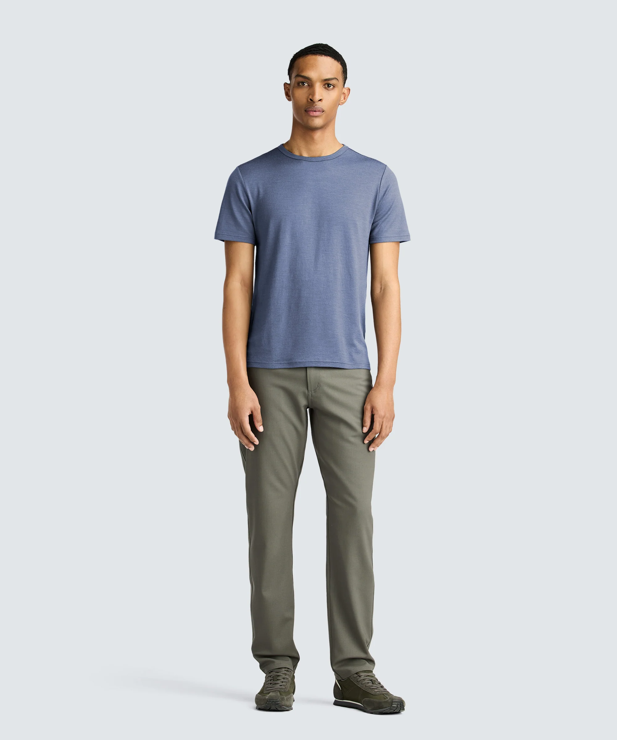 Men's Merino Crew Neck T-Shirt - Image 21