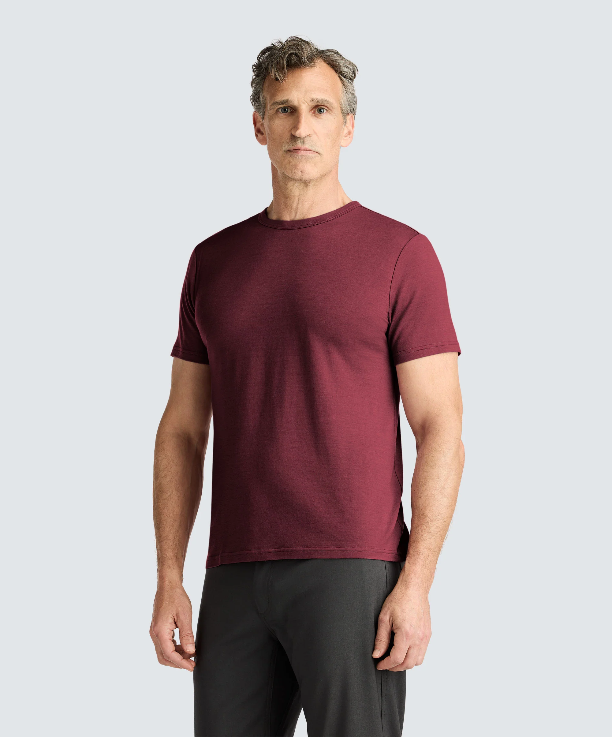 Men's Merino Crew Neck T-Shirt - Image 35