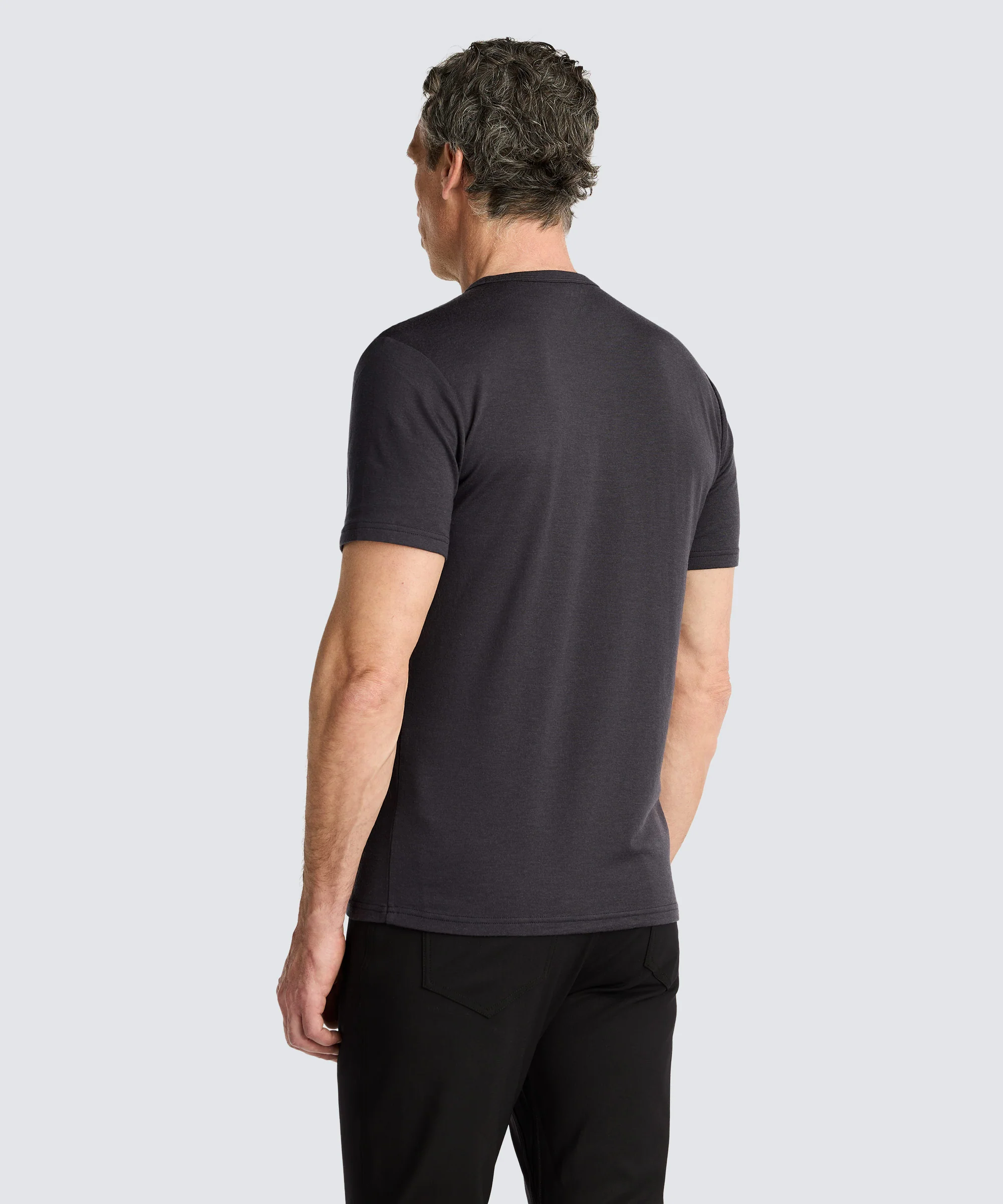 Men's Merino Crew Neck T-Shirt - Image 4