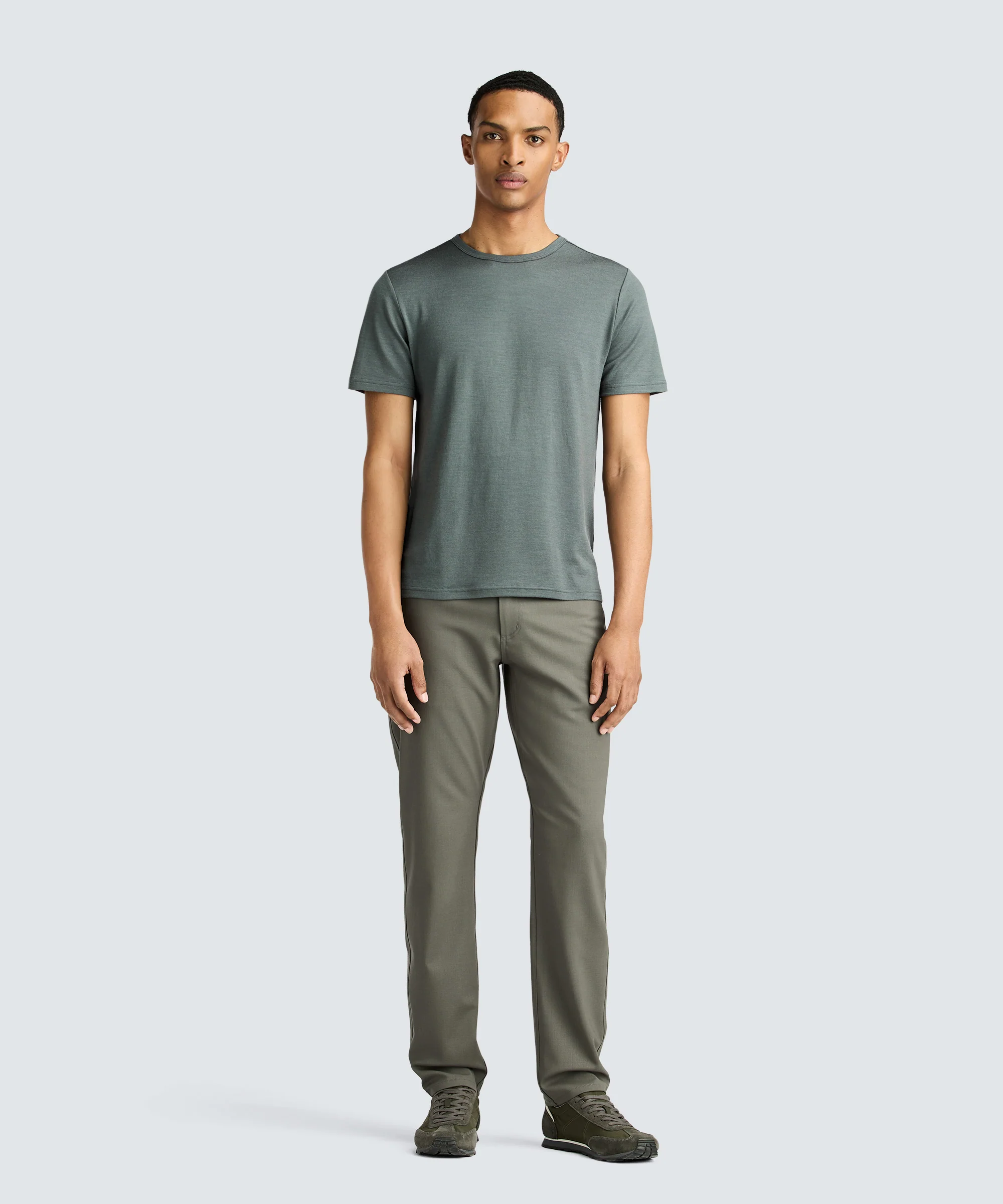Men's Merino Crew Neck T-Shirt - Image 42