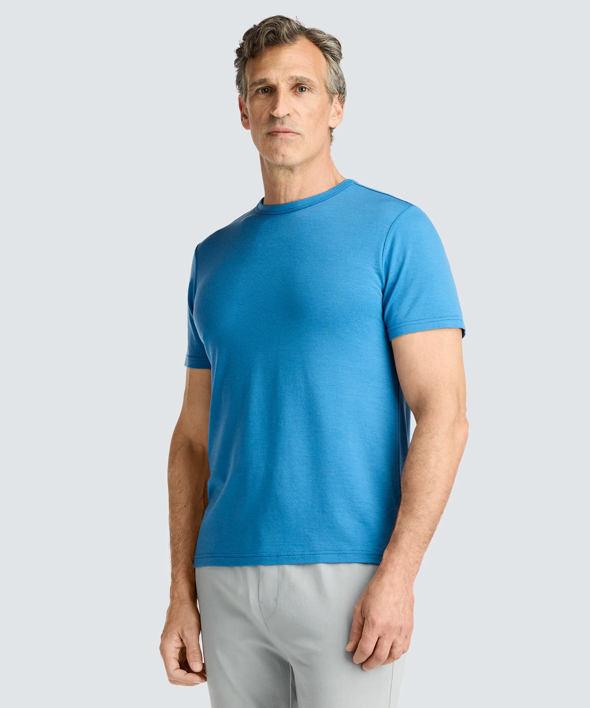 Men's Merino Crew Neck T-Shirt - Image 46