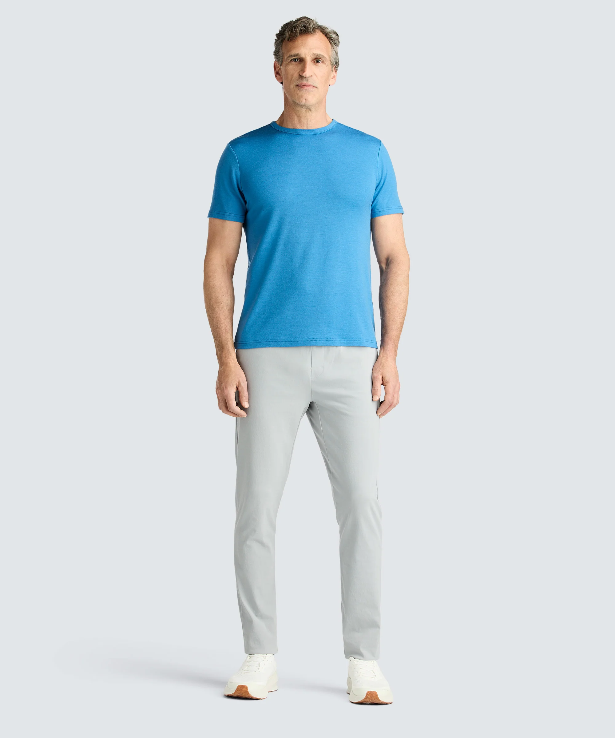 Men's Merino Crew Neck T-Shirt - Image 49