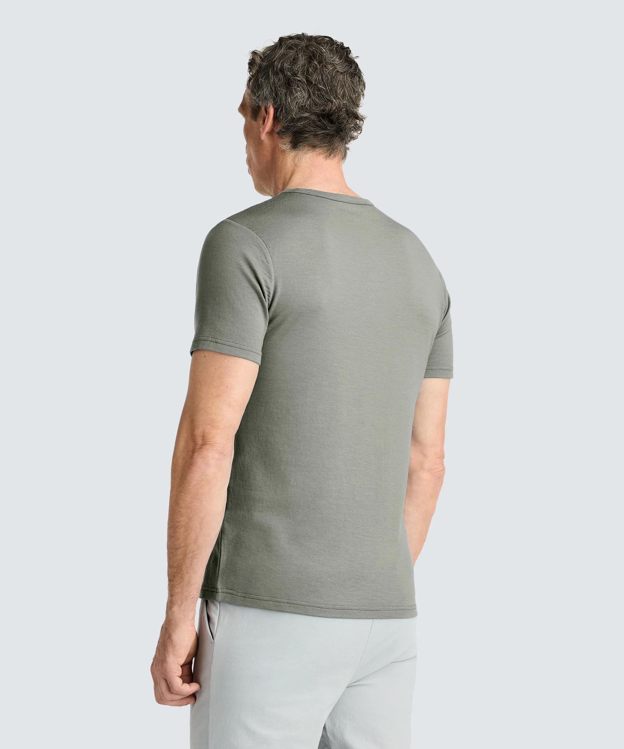 Men's Merino Crew Neck T-Shirt - Image 77
