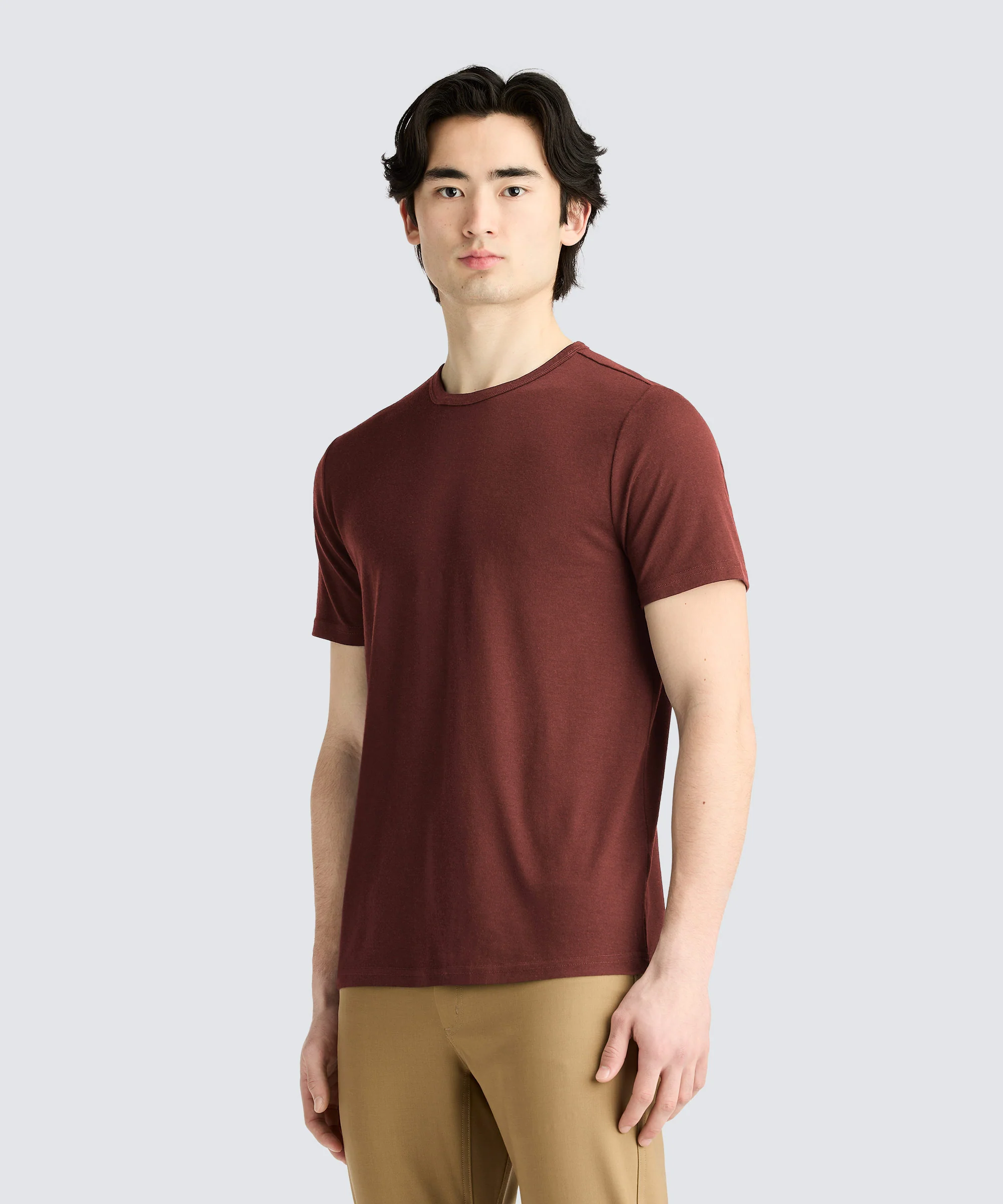 Men's Merino Crew Neck T-Shirt - Image 79