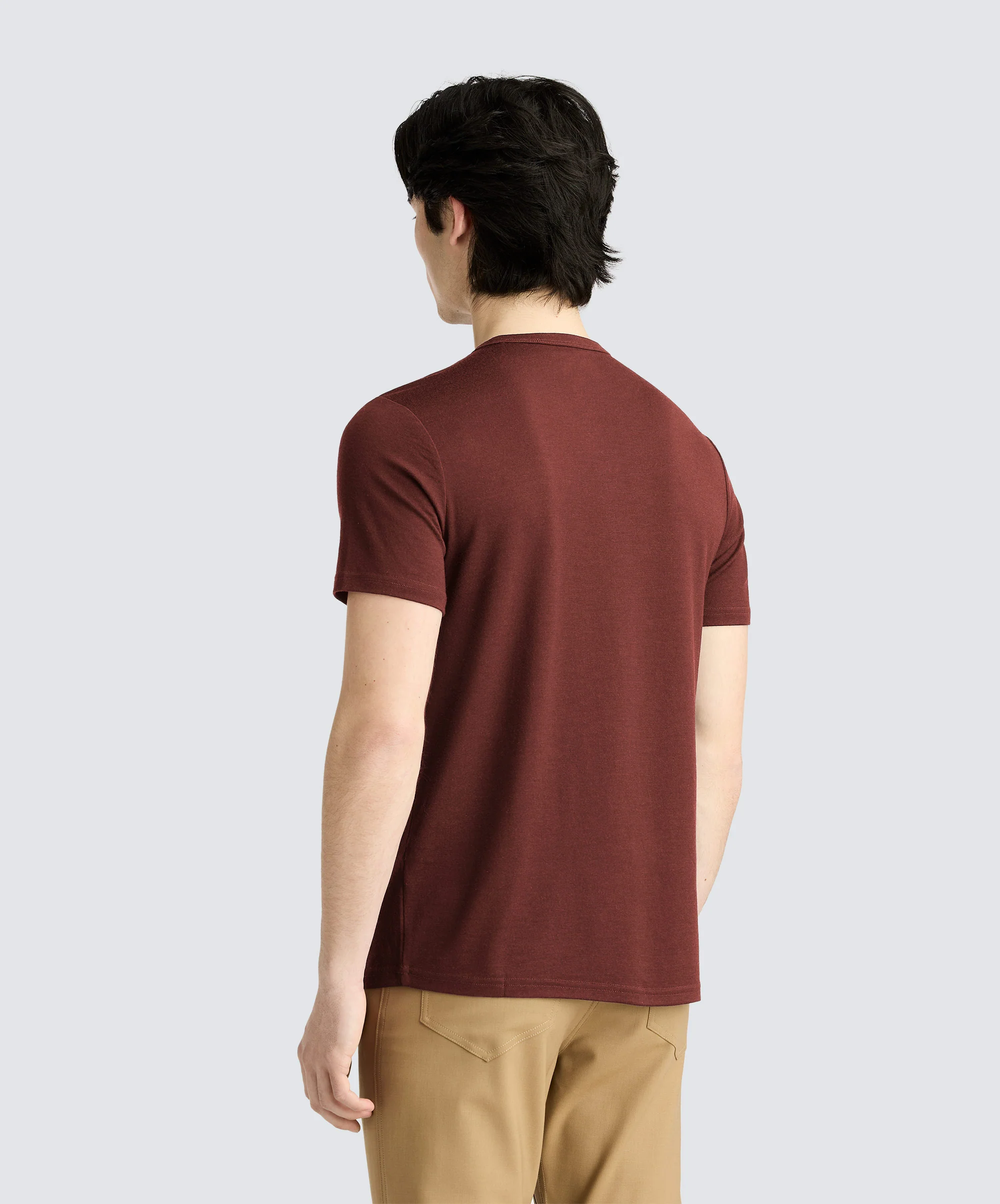 Men's Merino Crew Neck T-Shirt - Image 82