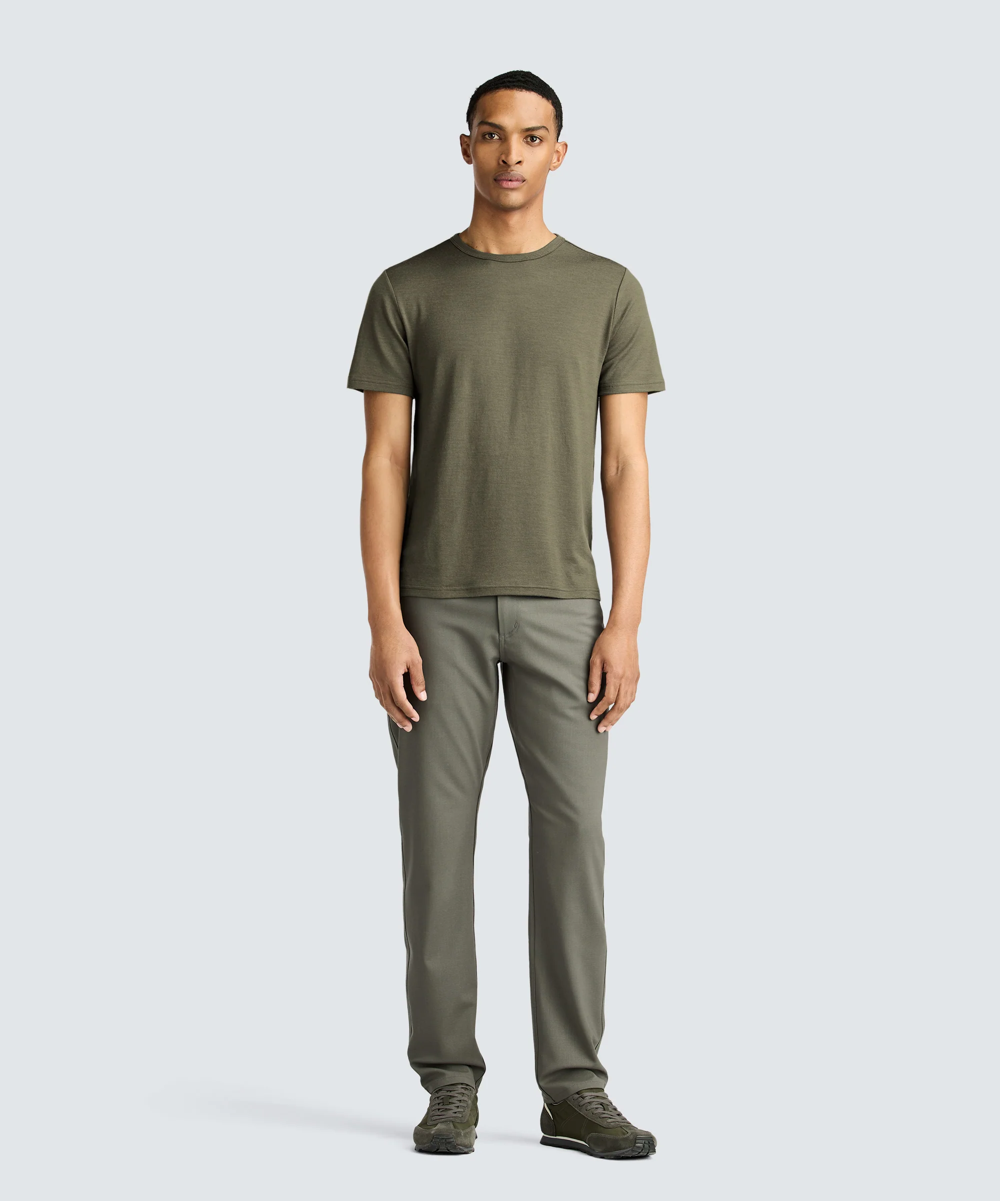 Men's Merino Crew Neck T-Shirt - Image 91