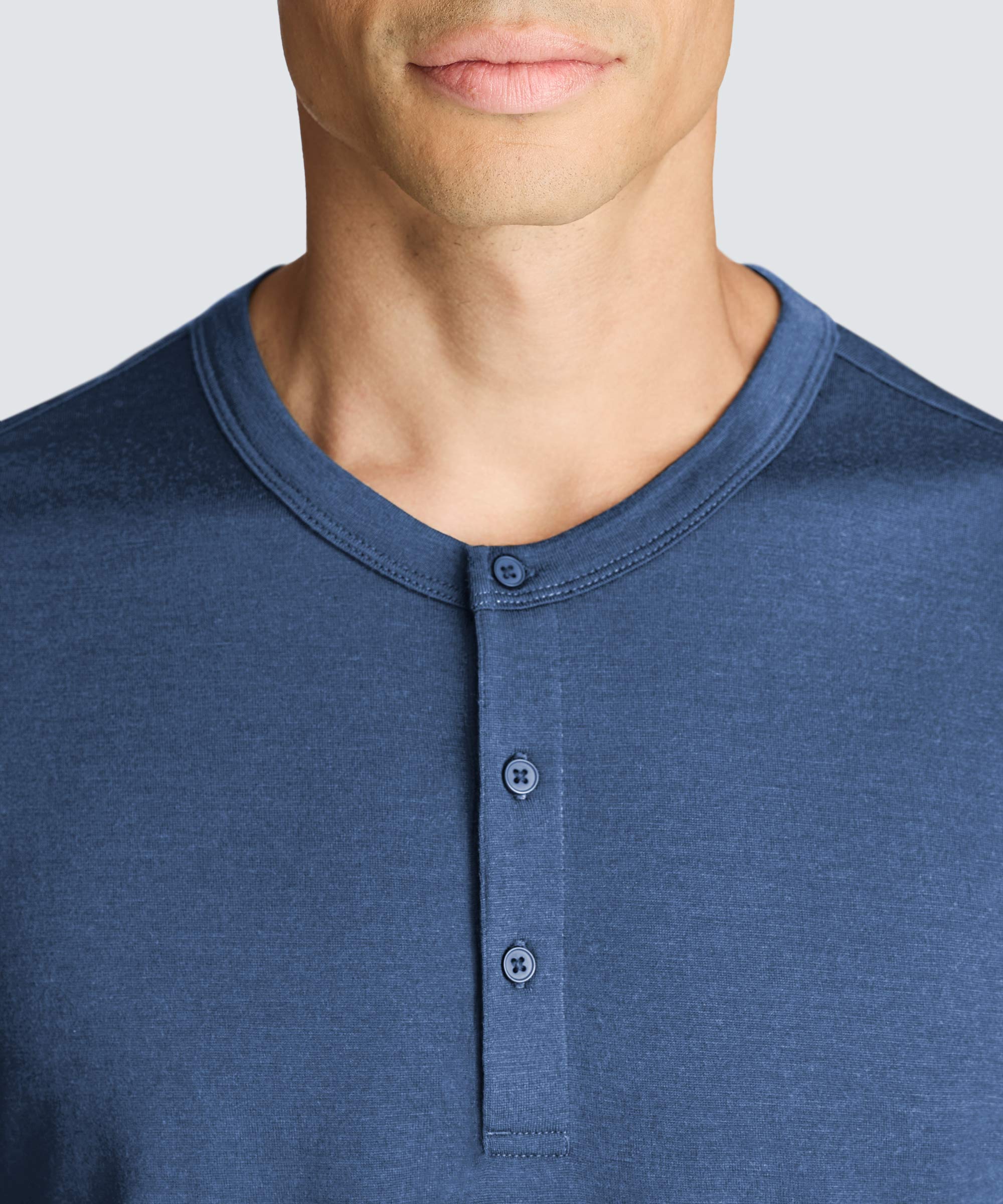 Men's Long Sleeve Merino Henley - Image 13