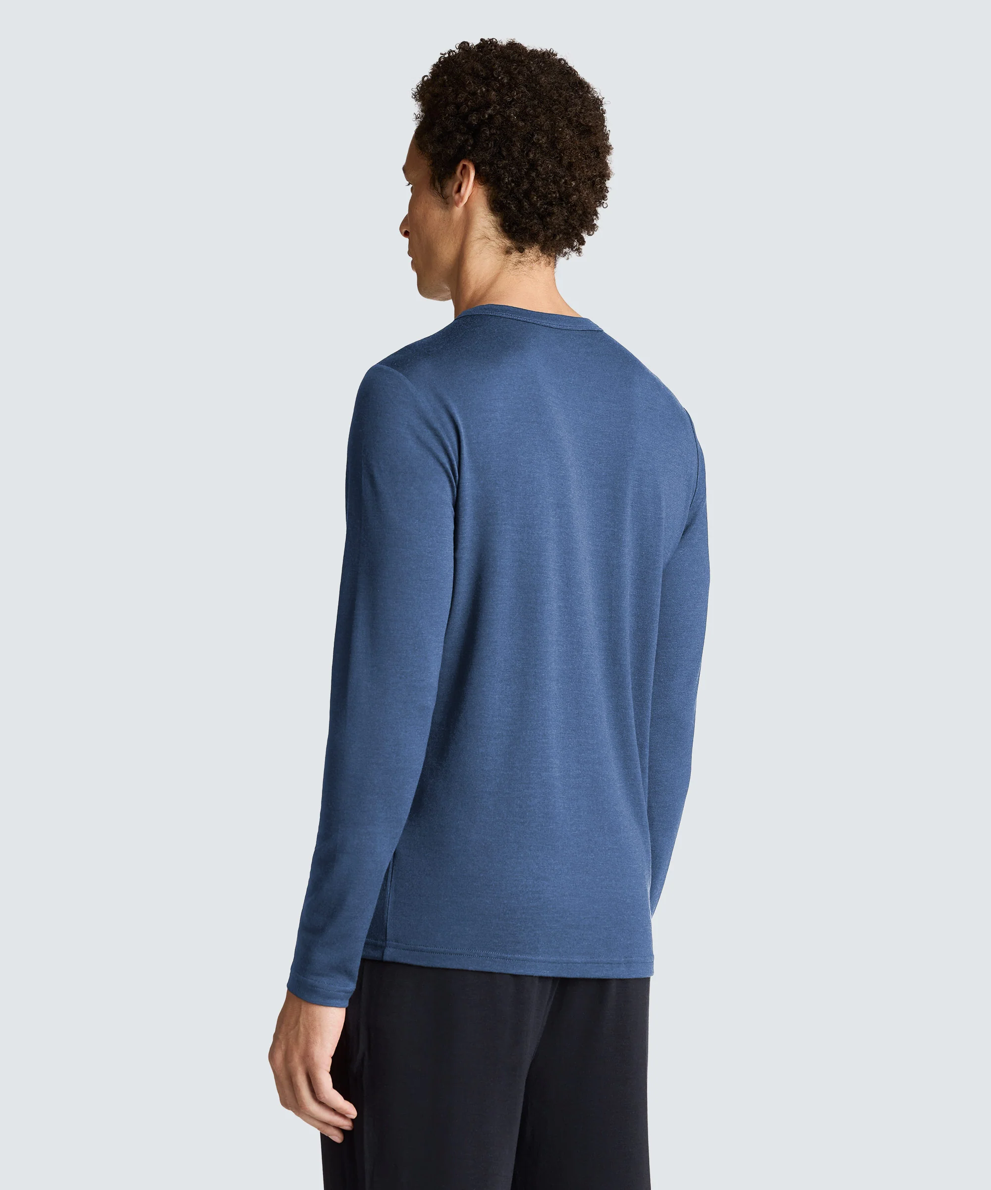 Men's Long Sleeve Merino Henley - Image 14