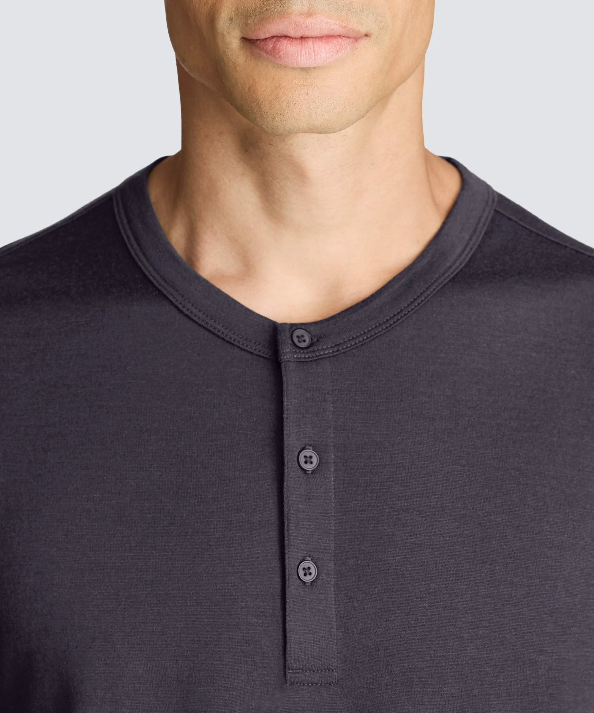 Men's Long Sleeve Merino Henley - Image 25
