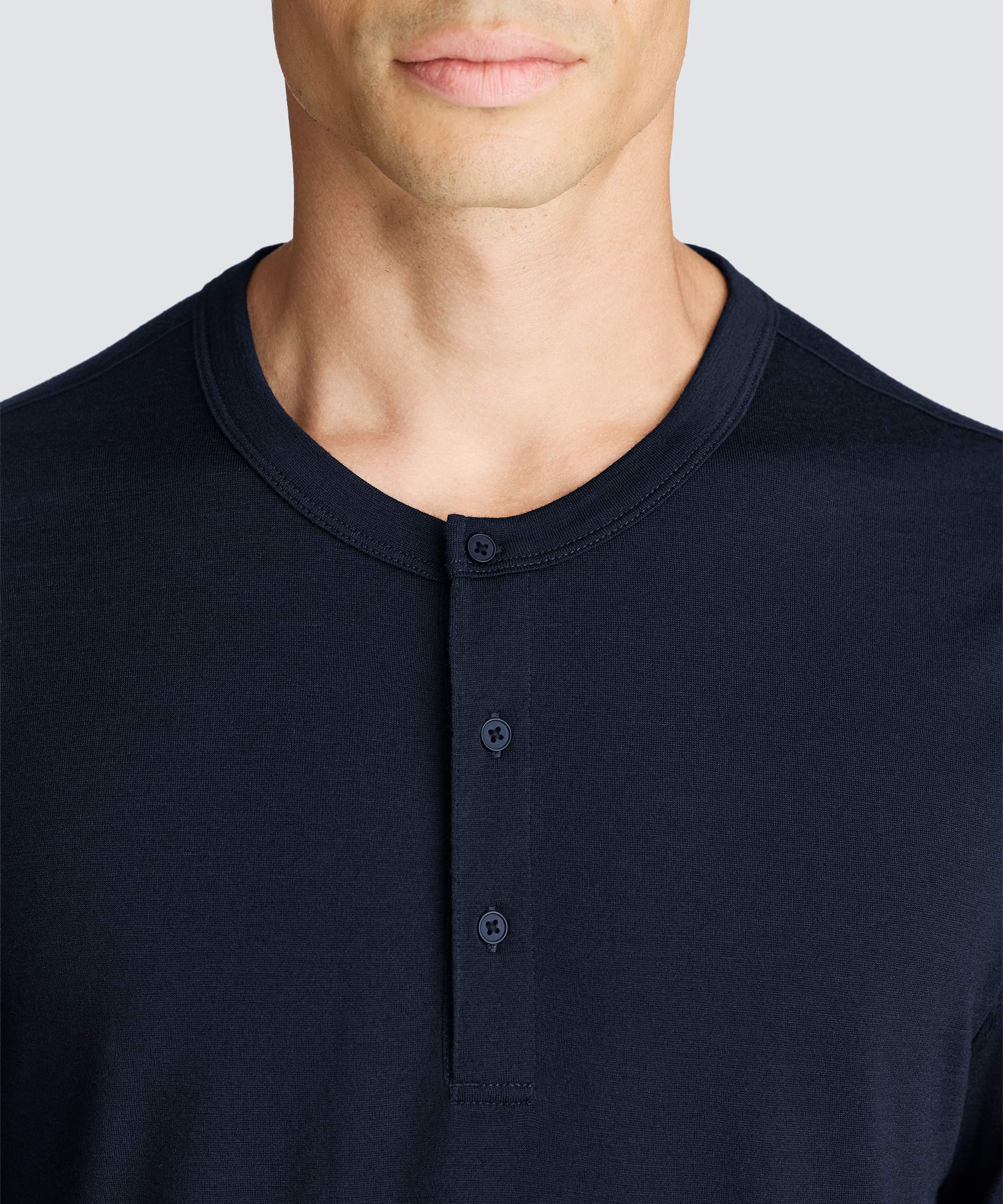 Men's Long Sleeve Merino Henley - Image 31
