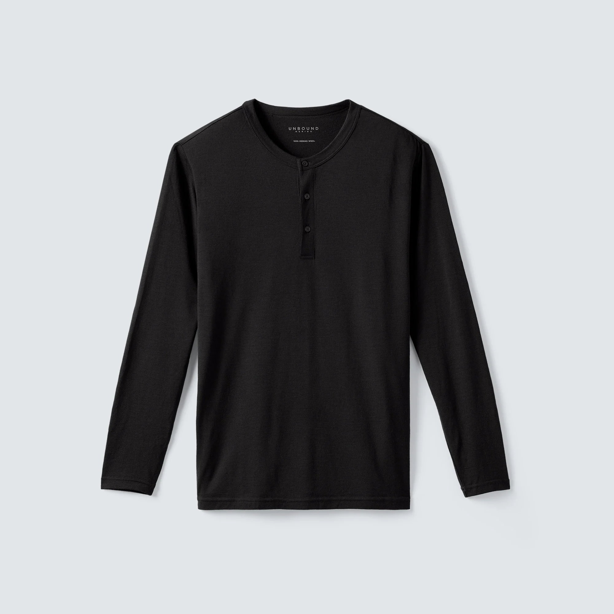Men's Long Sleeve Merino Henley - Image 5
