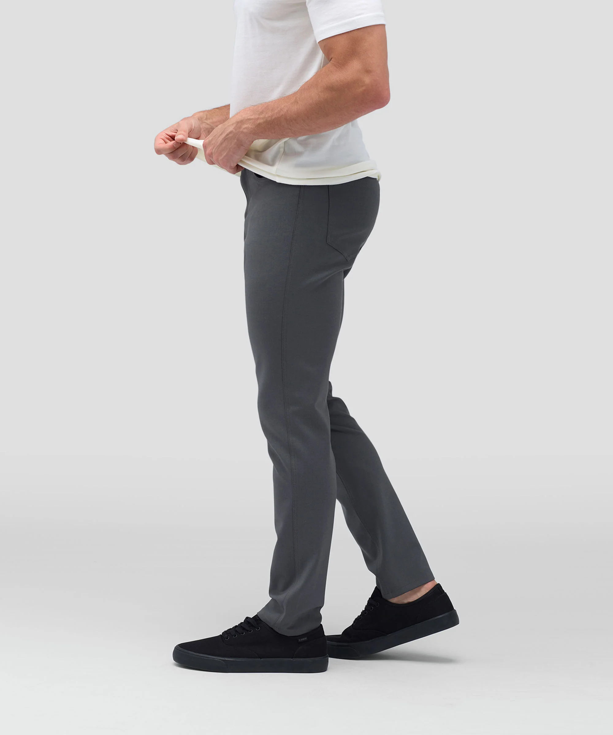 Men's Slim Merino Travel Trousers - Image 16