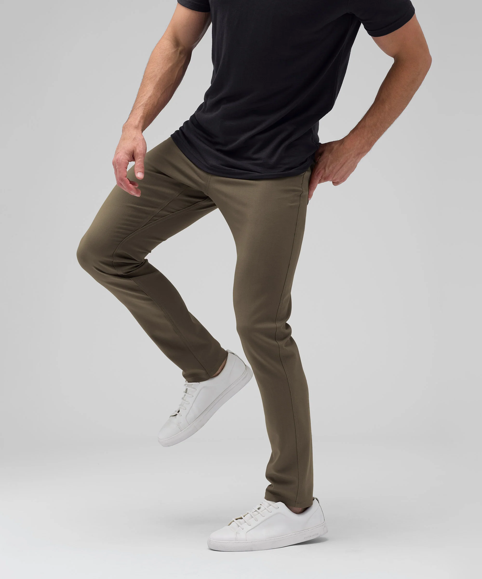 Men's Slim Merino Travel Trousers - Image 20