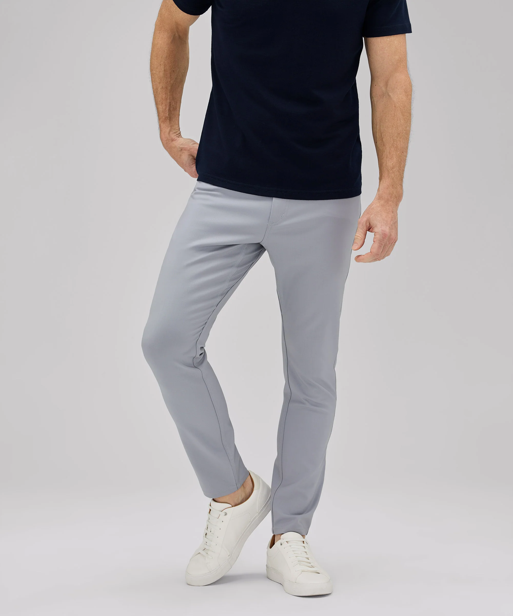 Men's Slim Merino Travel Trousers - Image 25