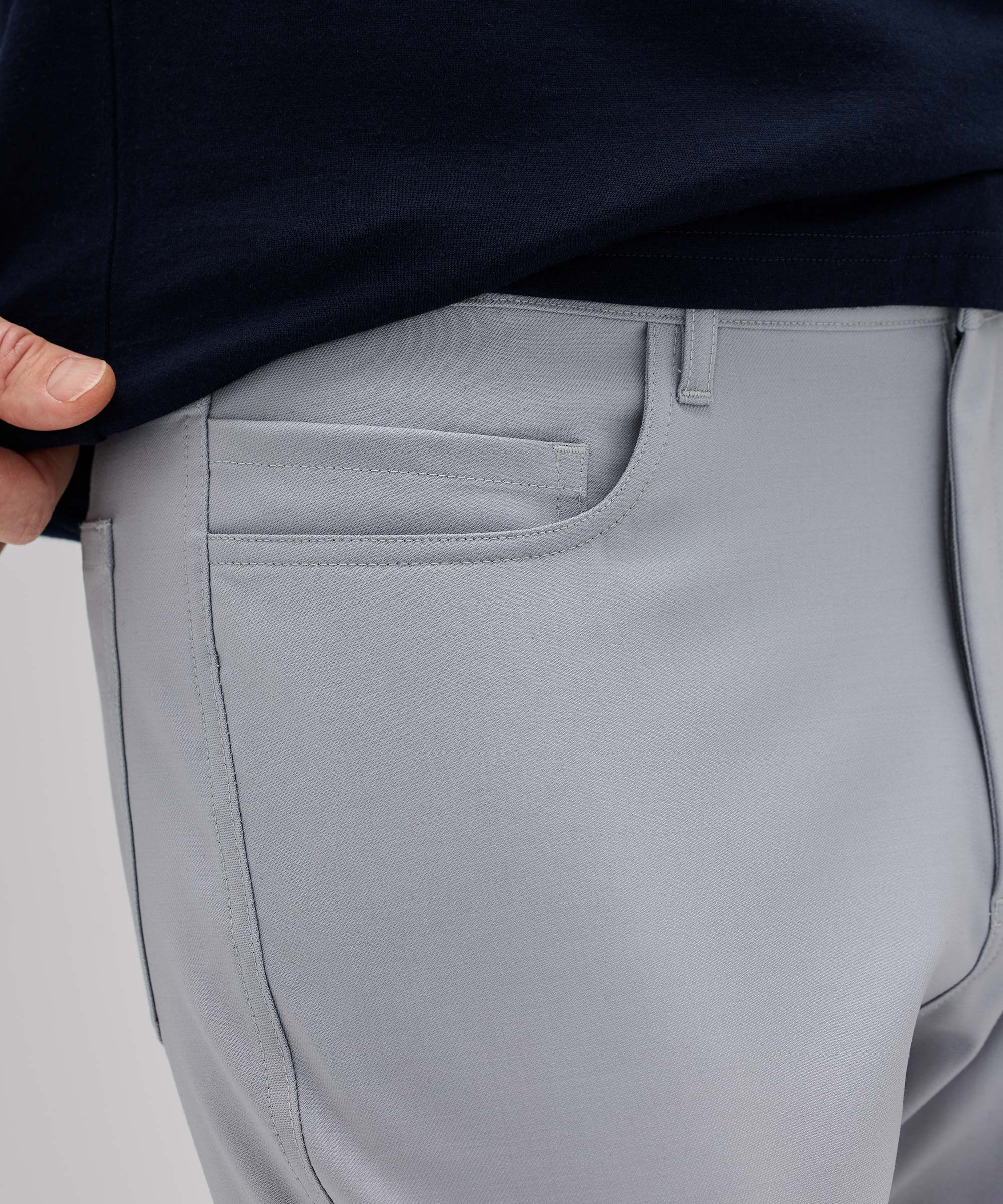 Men's Slim Merino Travel Trousers - Image 26