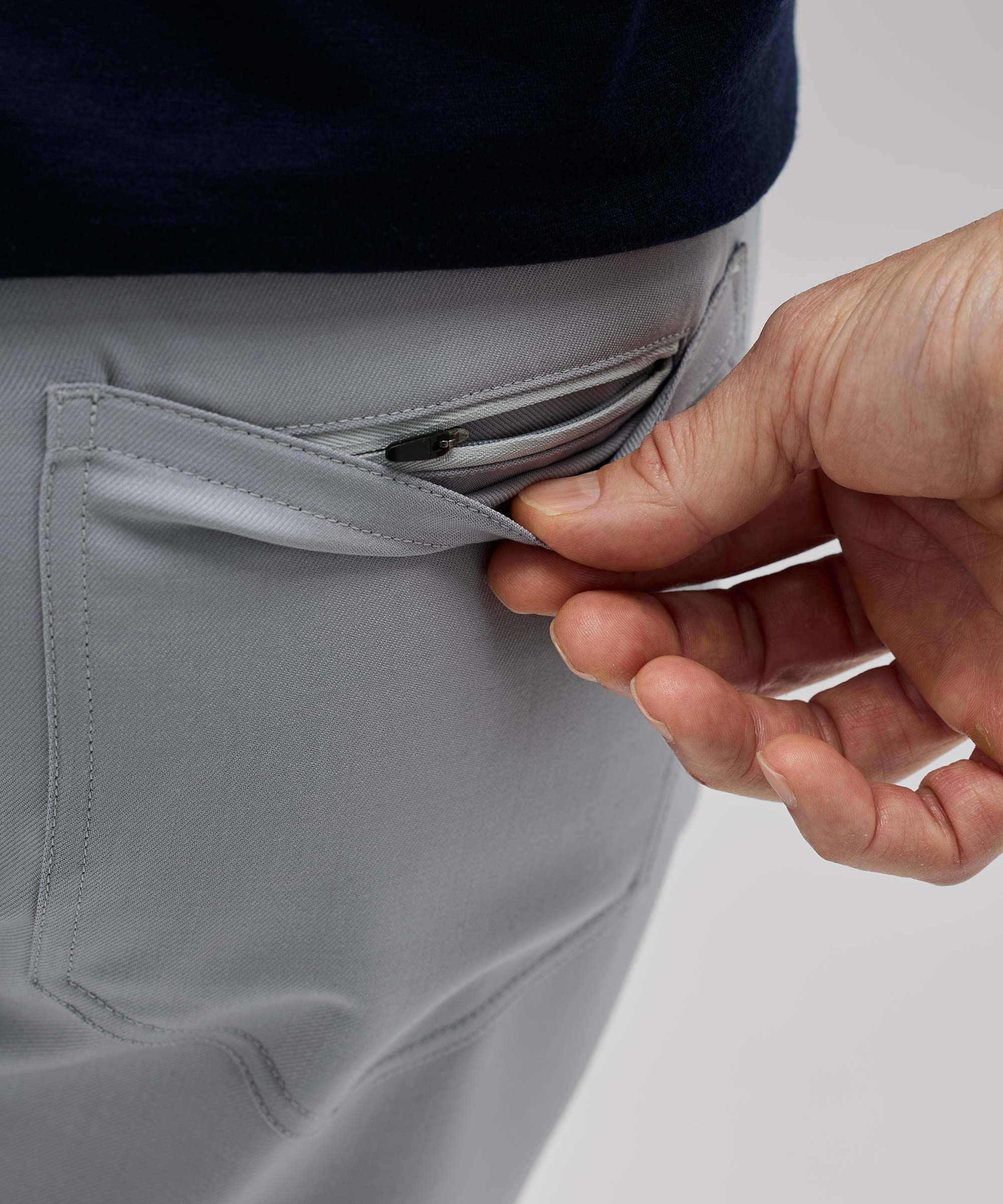 Men's Slim Merino Travel Trousers - Image 27