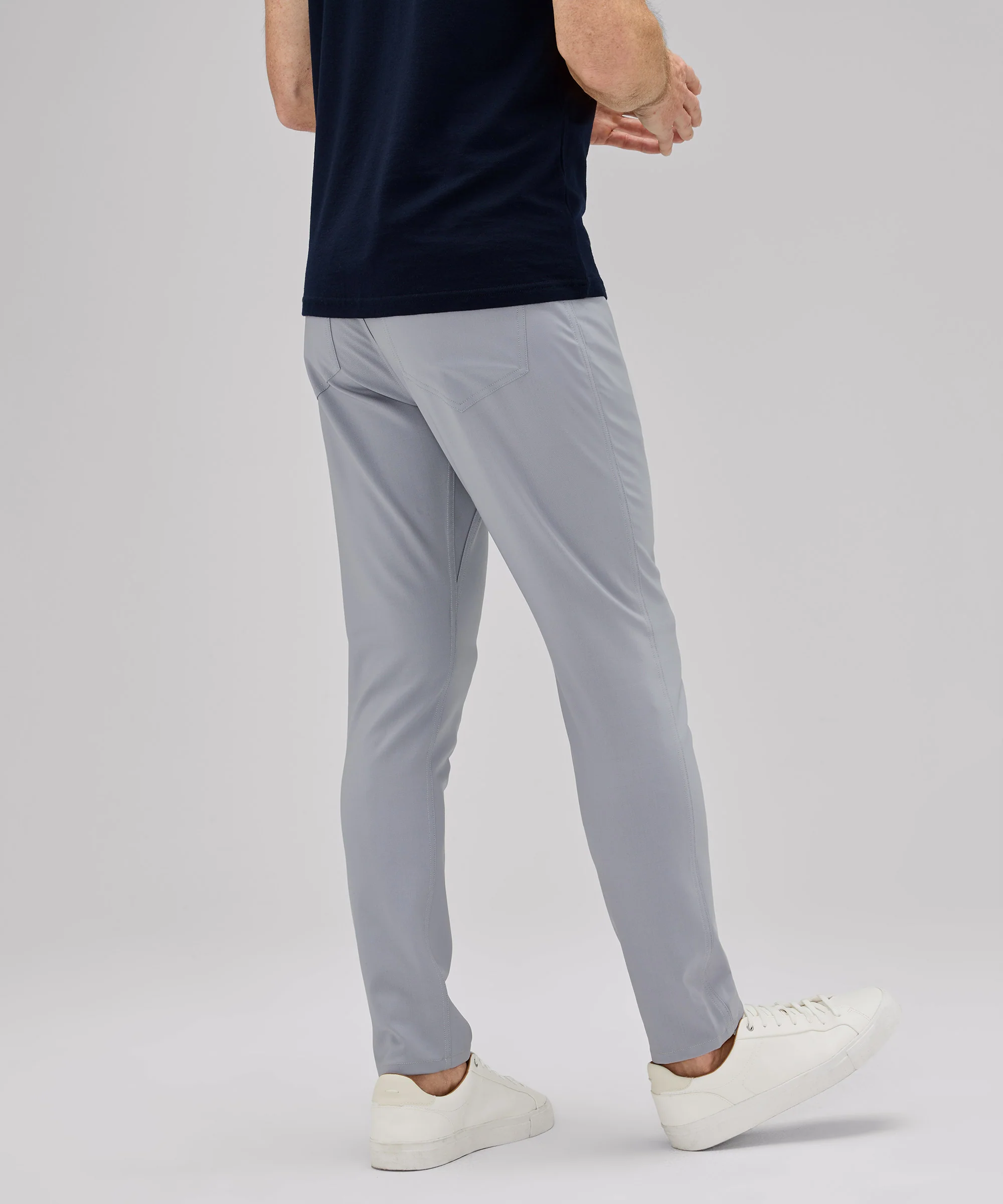 Men's Slim Merino Travel Trousers - Image 28