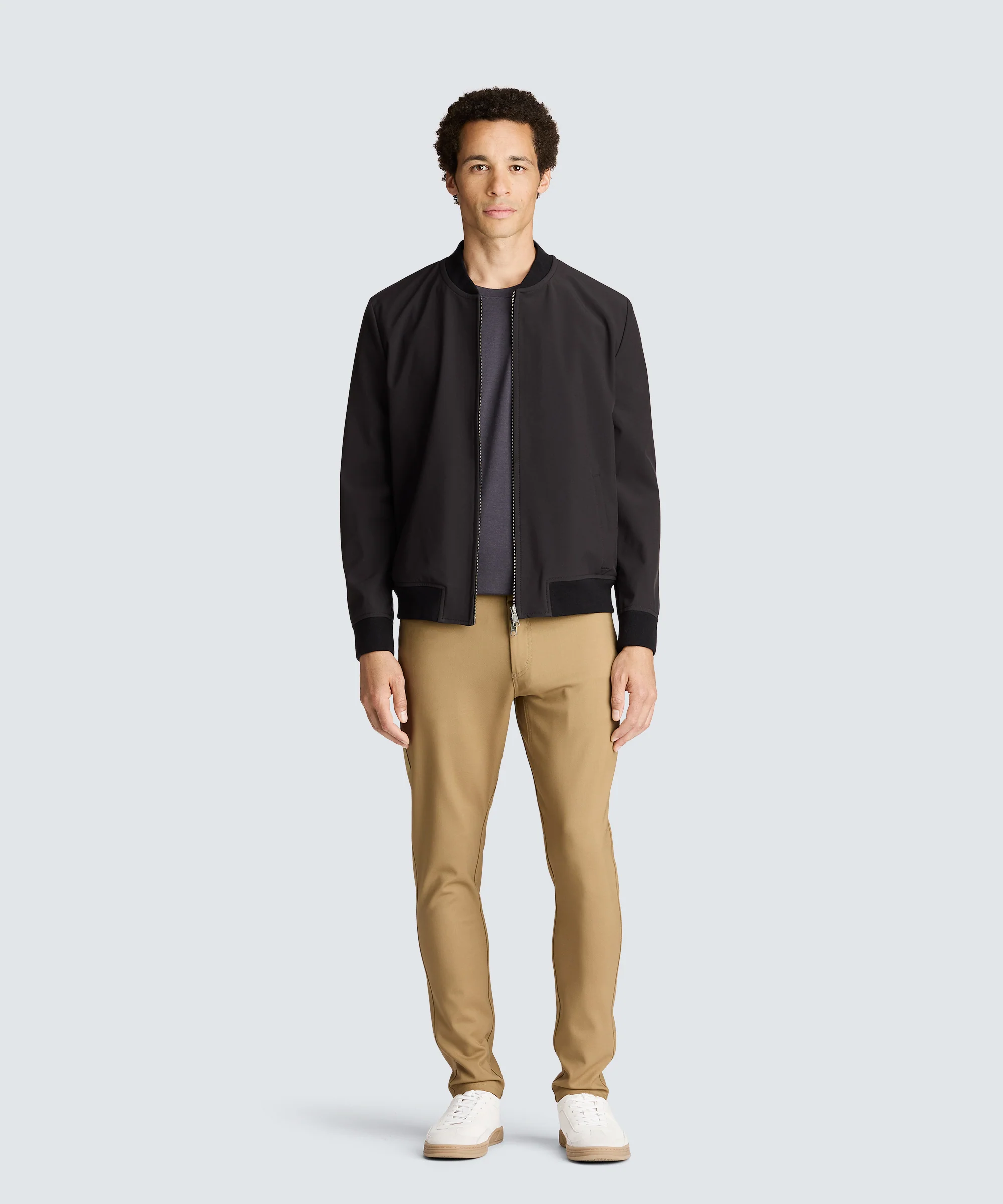 Men's Slim Merino Travel Trousers - Image 31