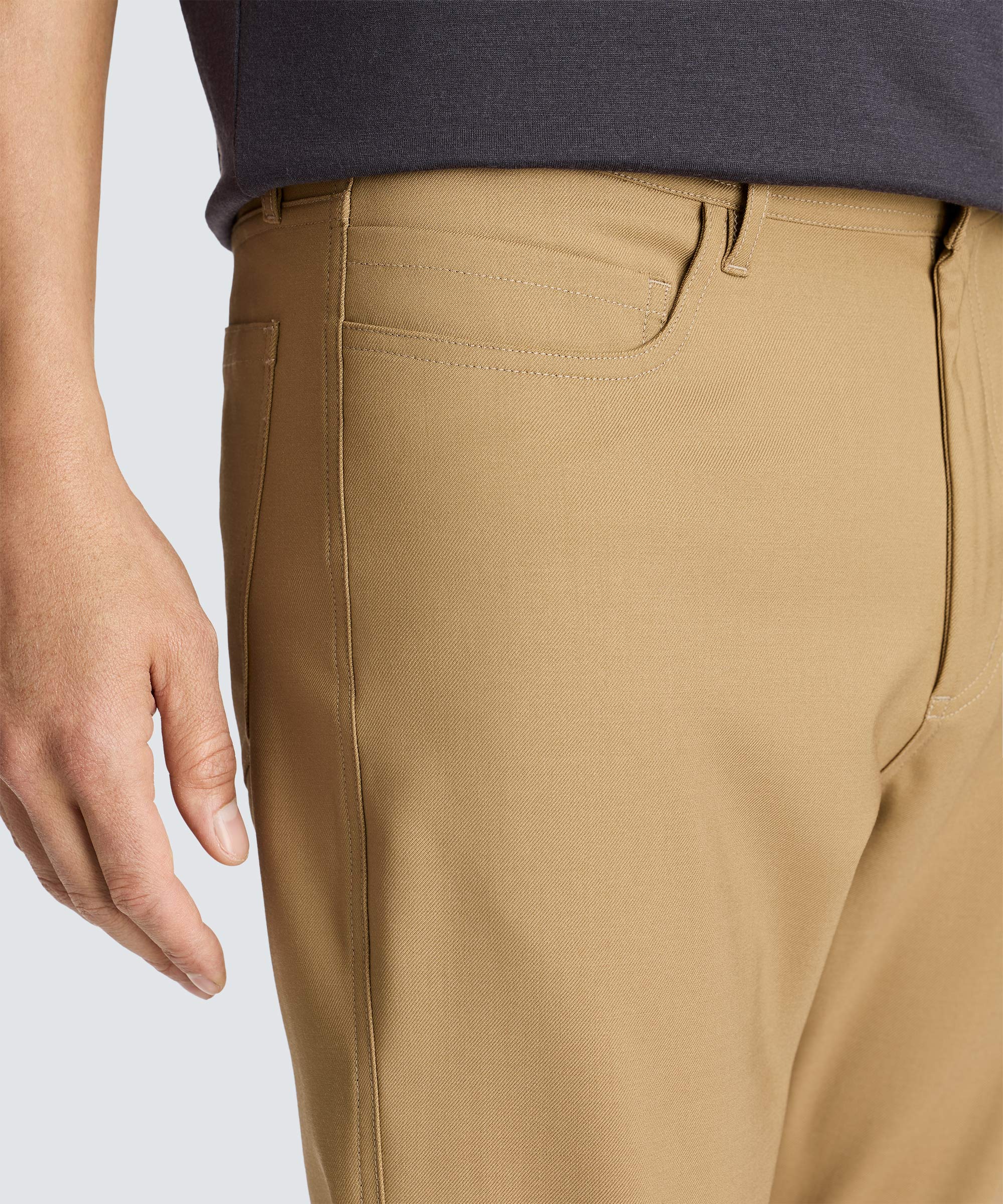 Men's Slim Merino Travel Trousers - Image 32