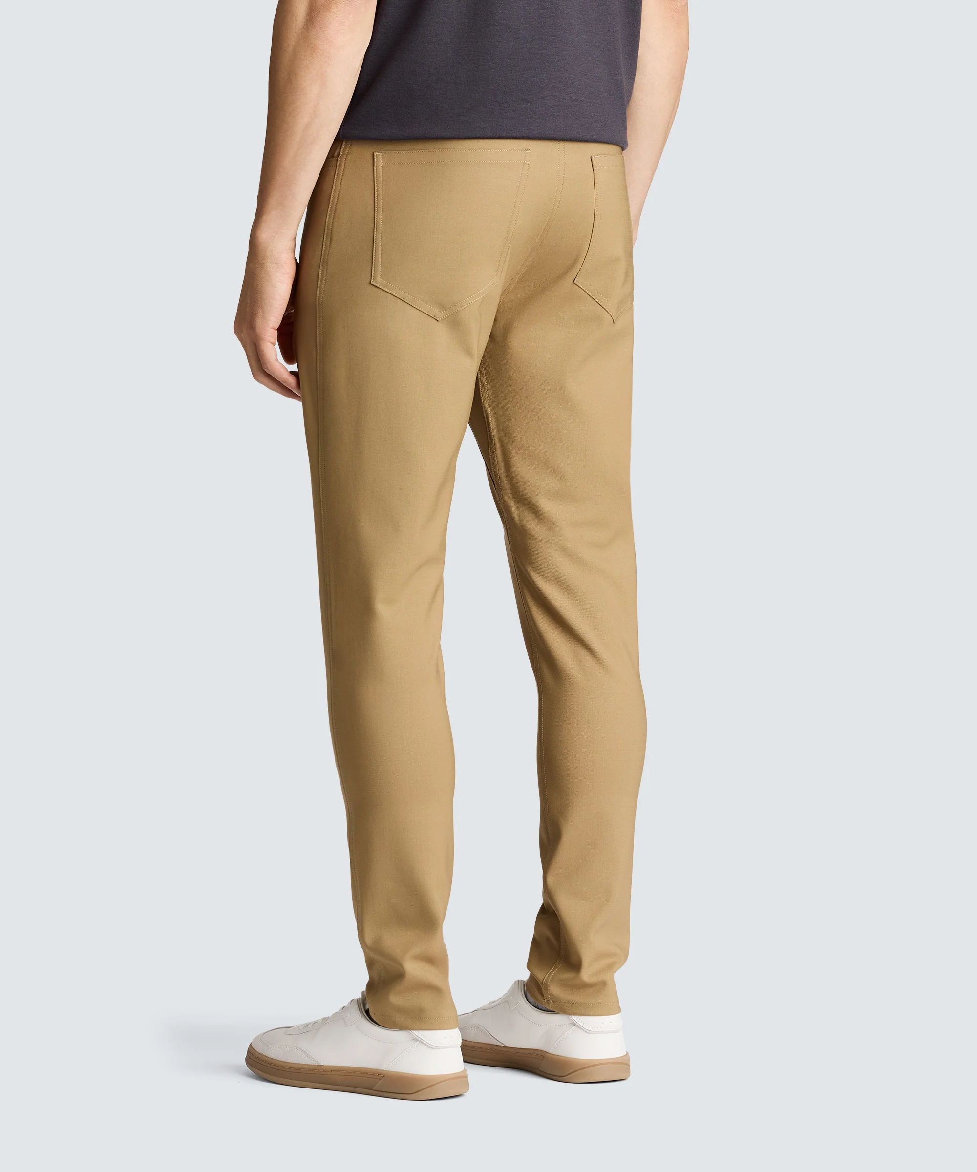 Men's Slim Merino Travel Trousers - Image 33