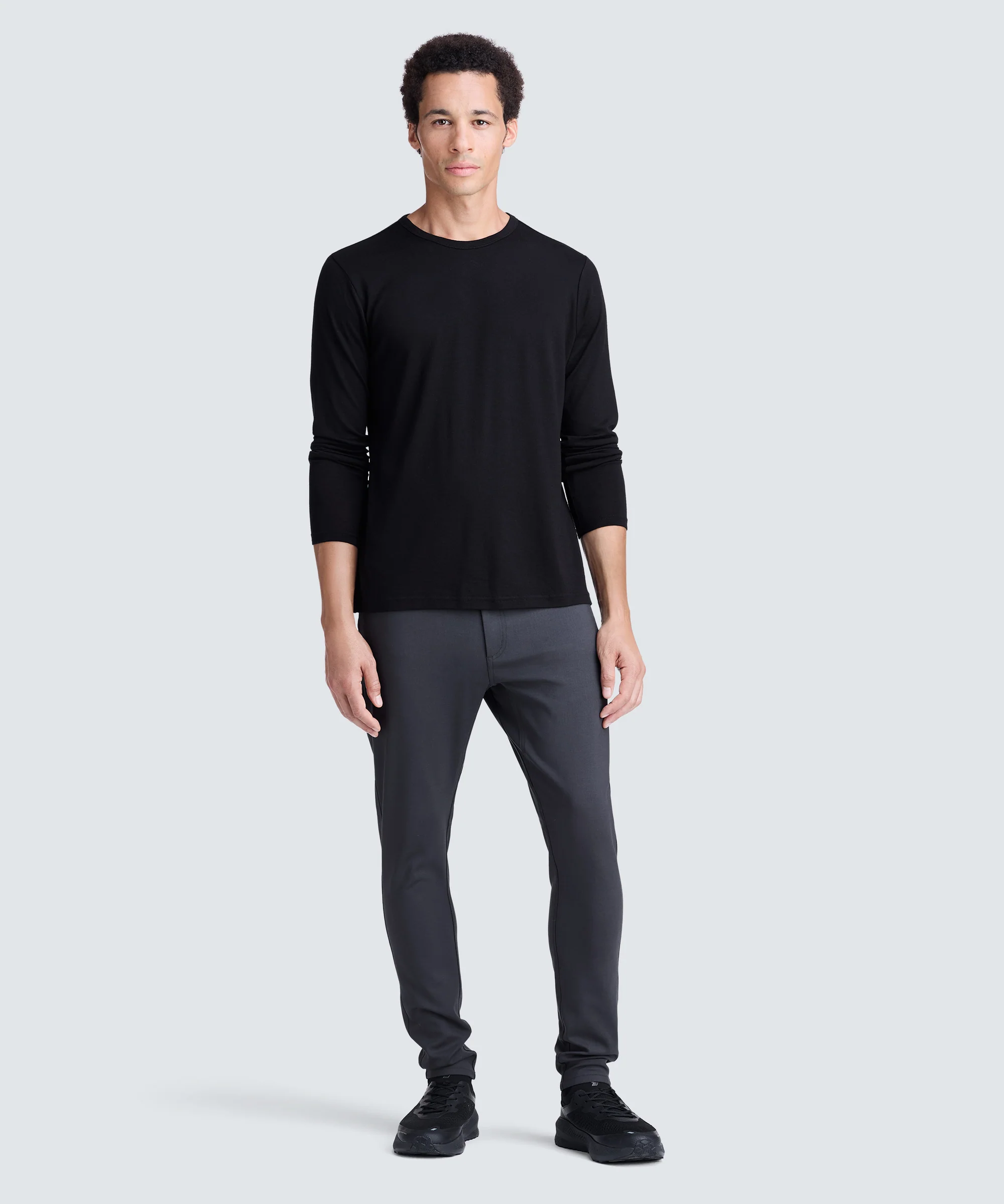 Men's Slim Merino Travel Trousers - Image 36