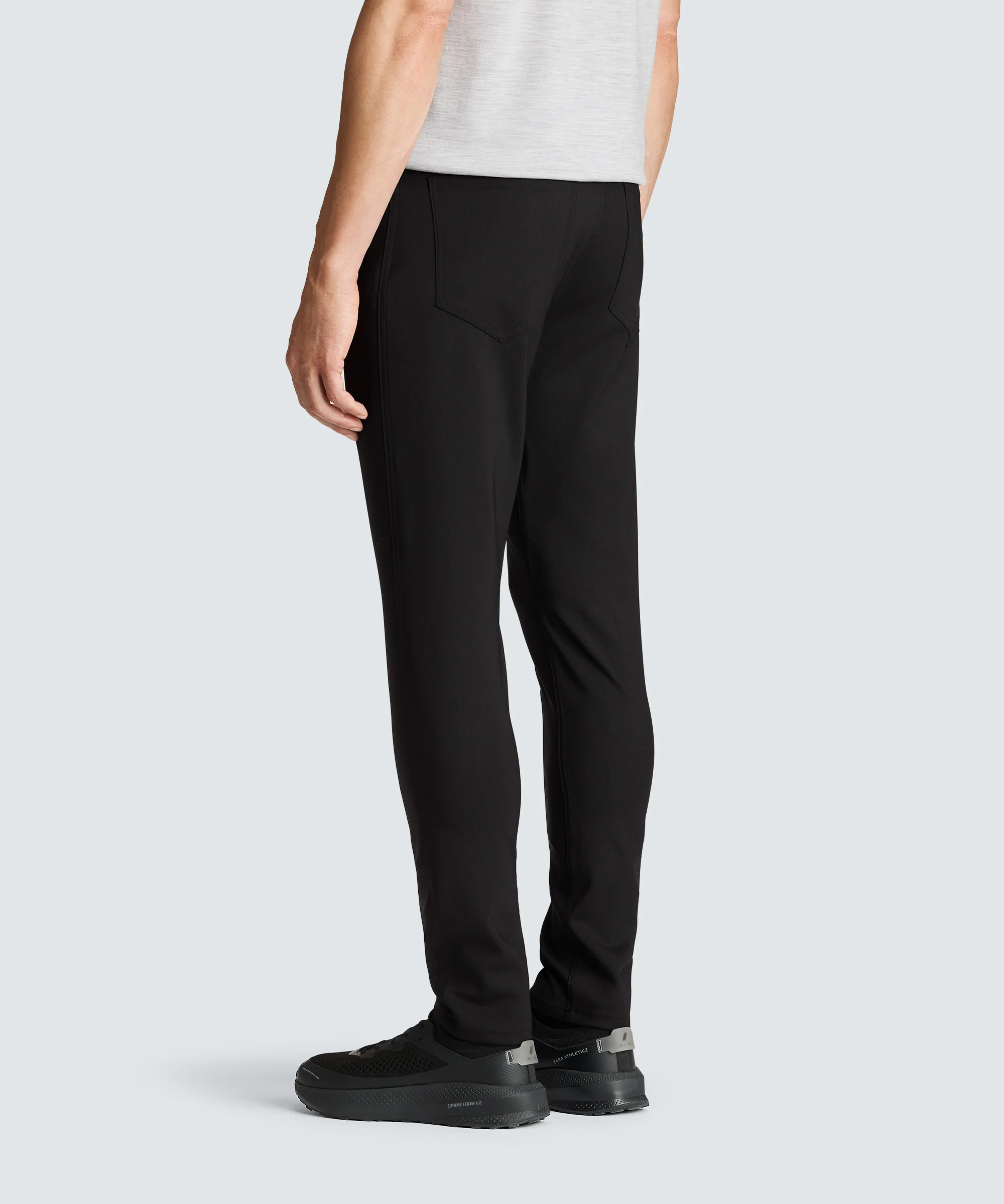 Men's Slim Merino Travel Trousers - Image 4
