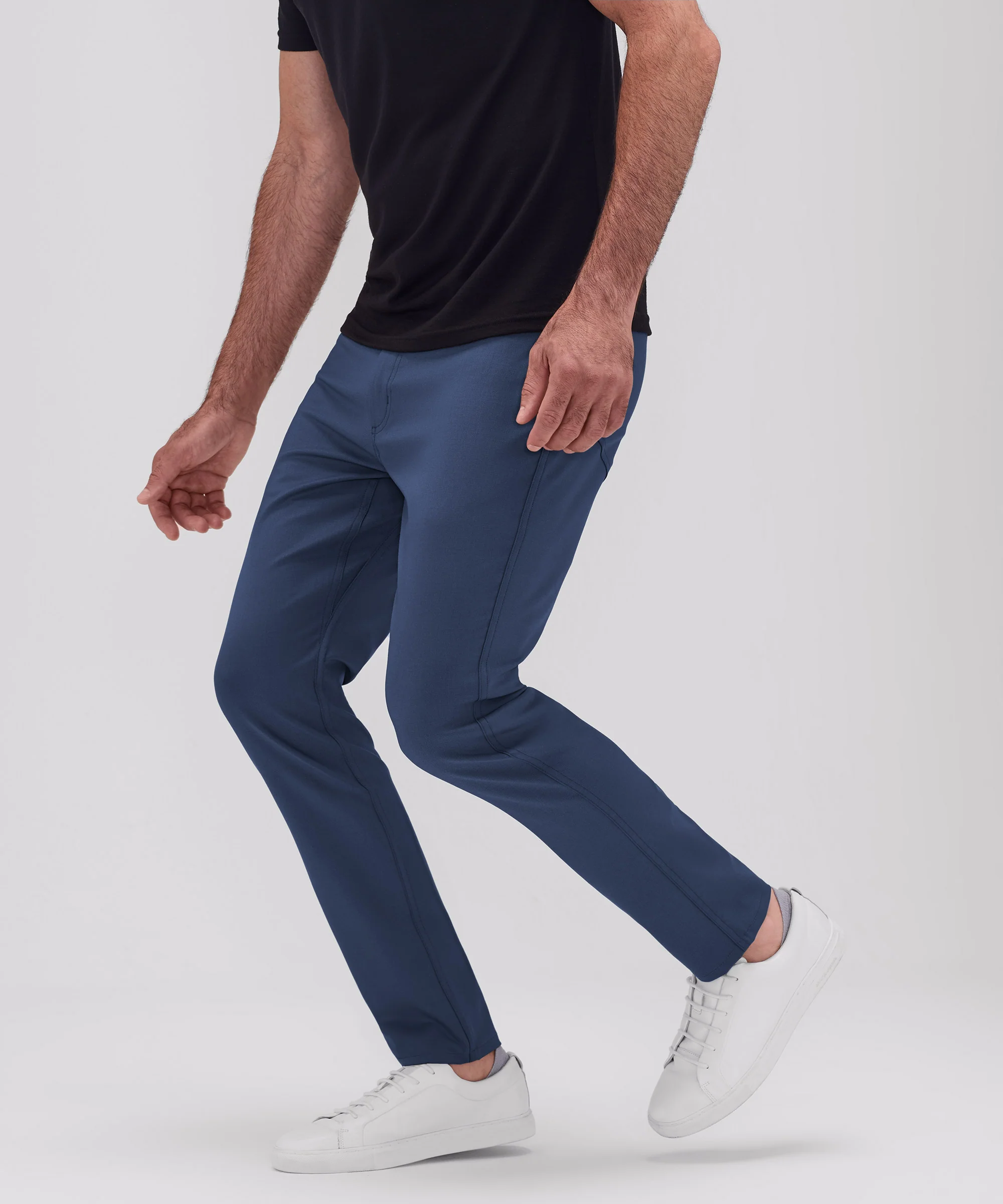 Men's Slim Merino Travel Trousers - Image 7