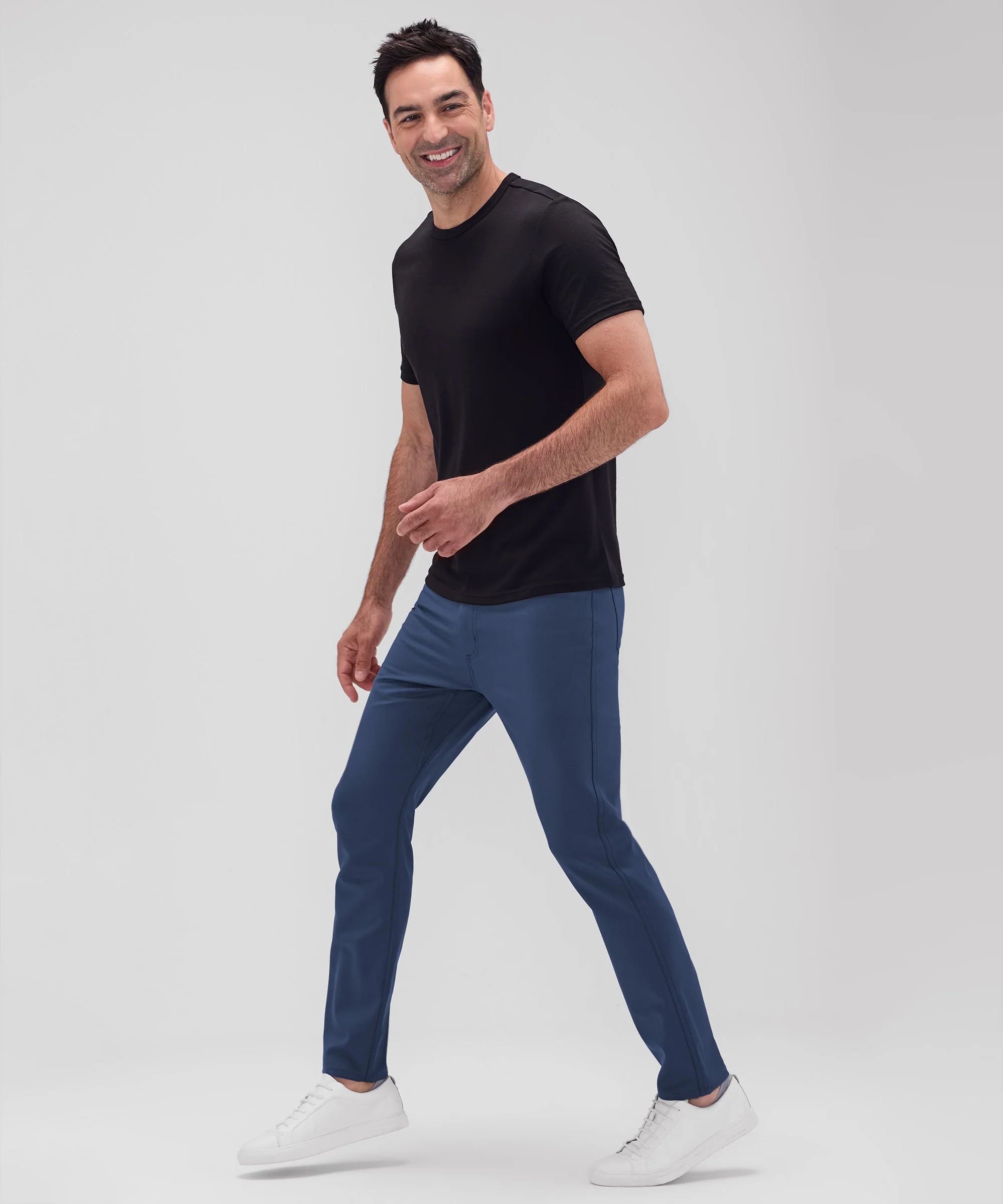 Men's Slim Merino Travel Trousers - Image 9