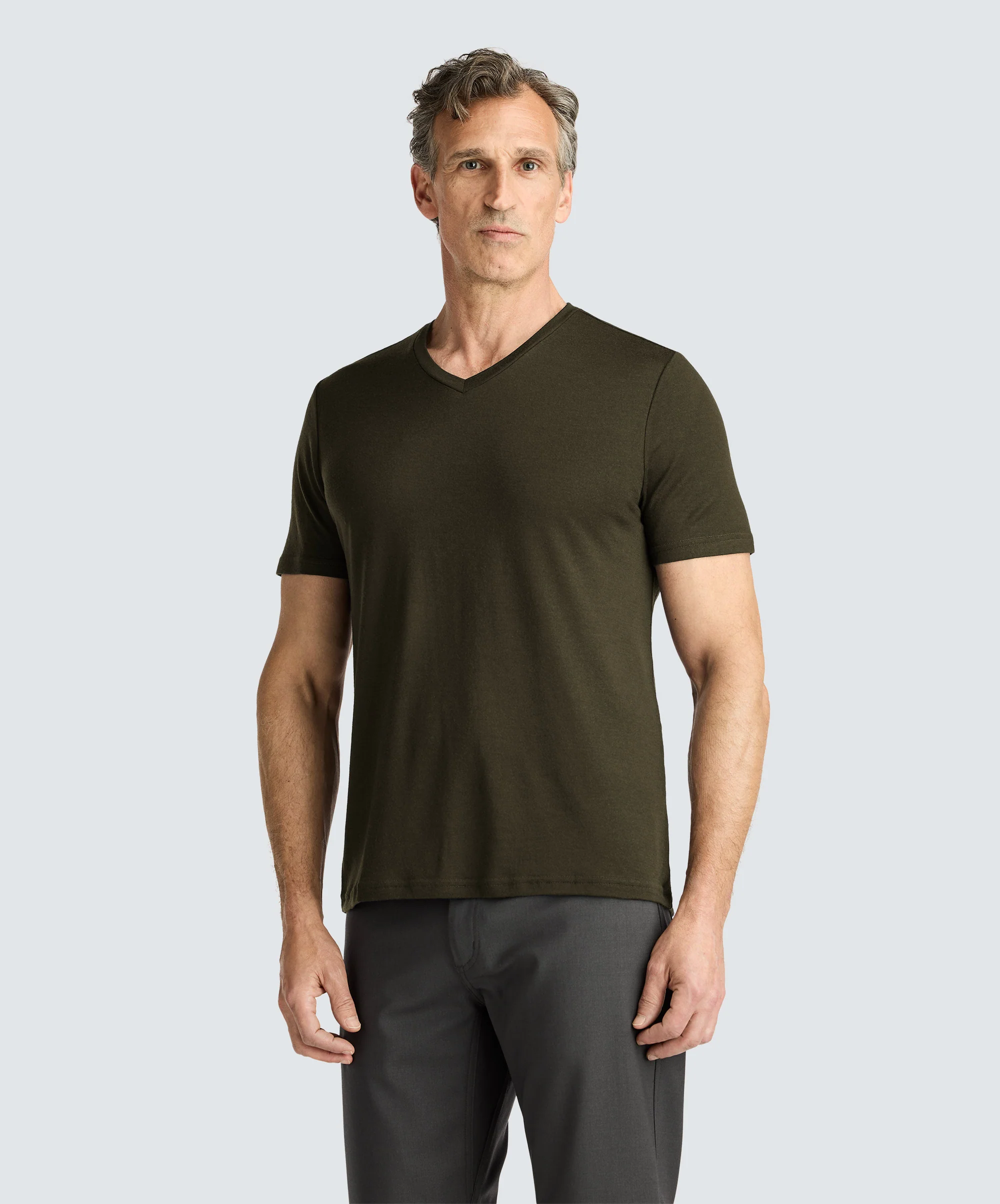 Men's Merino V-Neck T-Shirt - Image 39