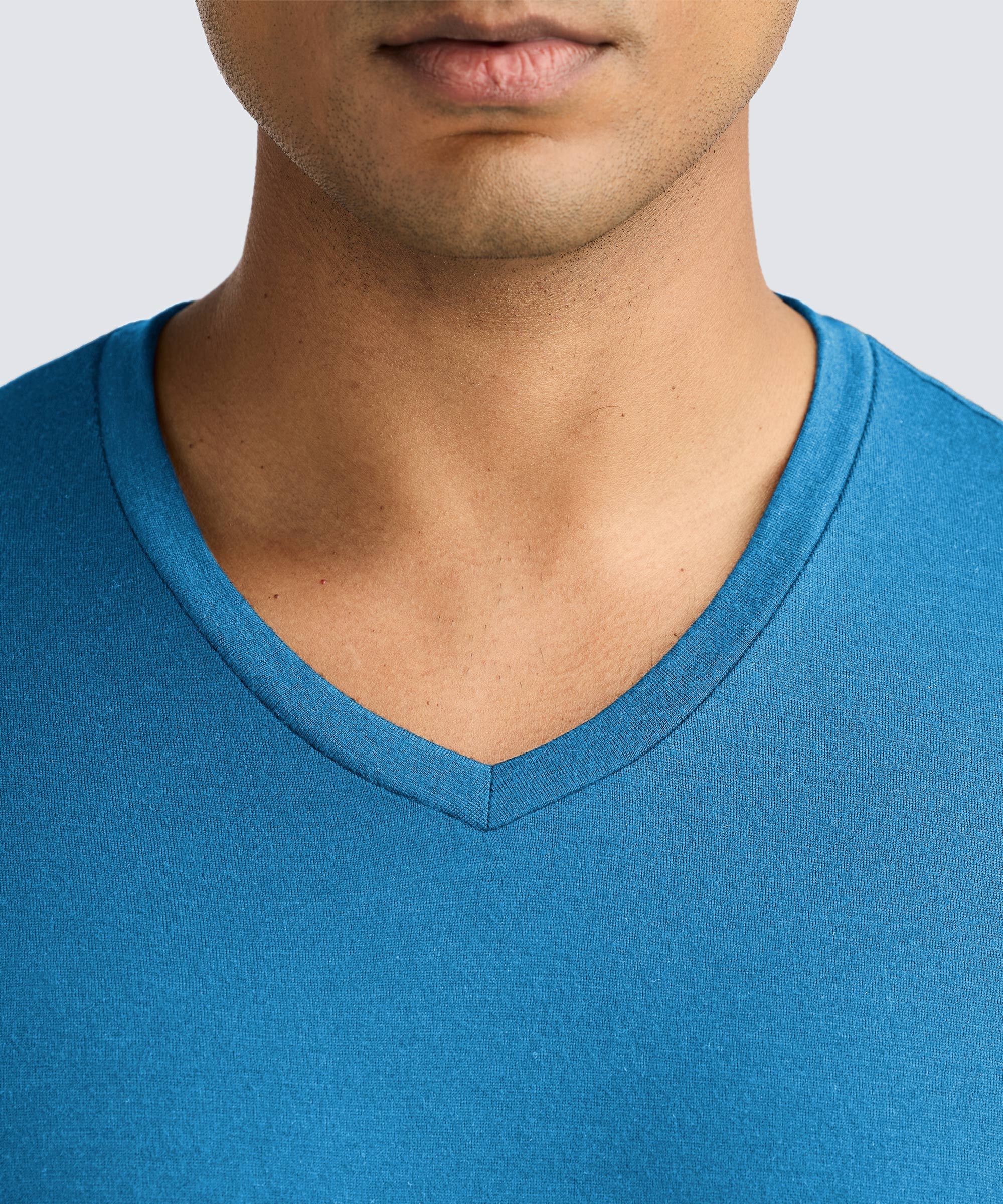 Men's Merino V-Neck T-Shirt - Image 46