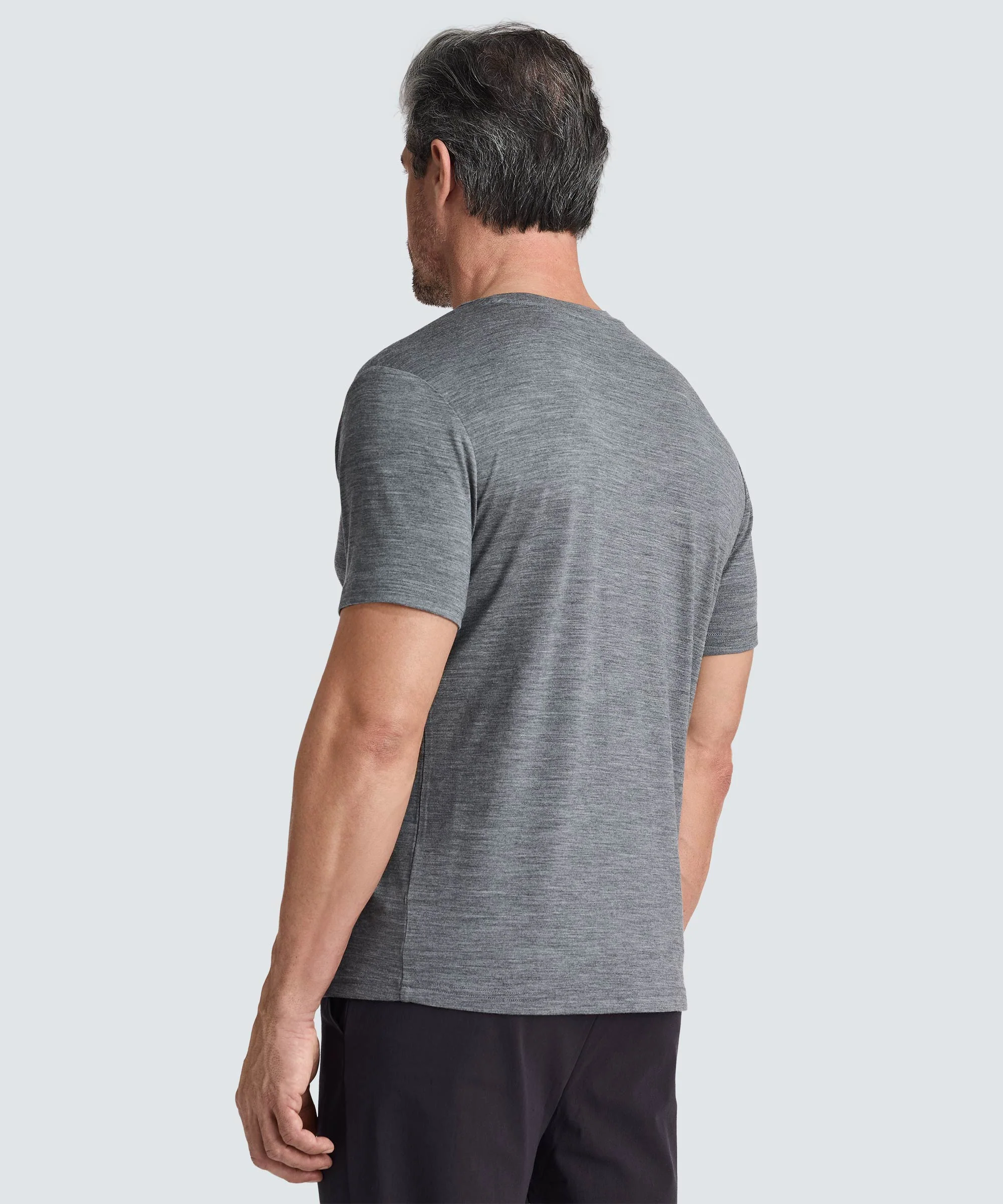 Men's Merino V-Neck T-Shirt - Image 66