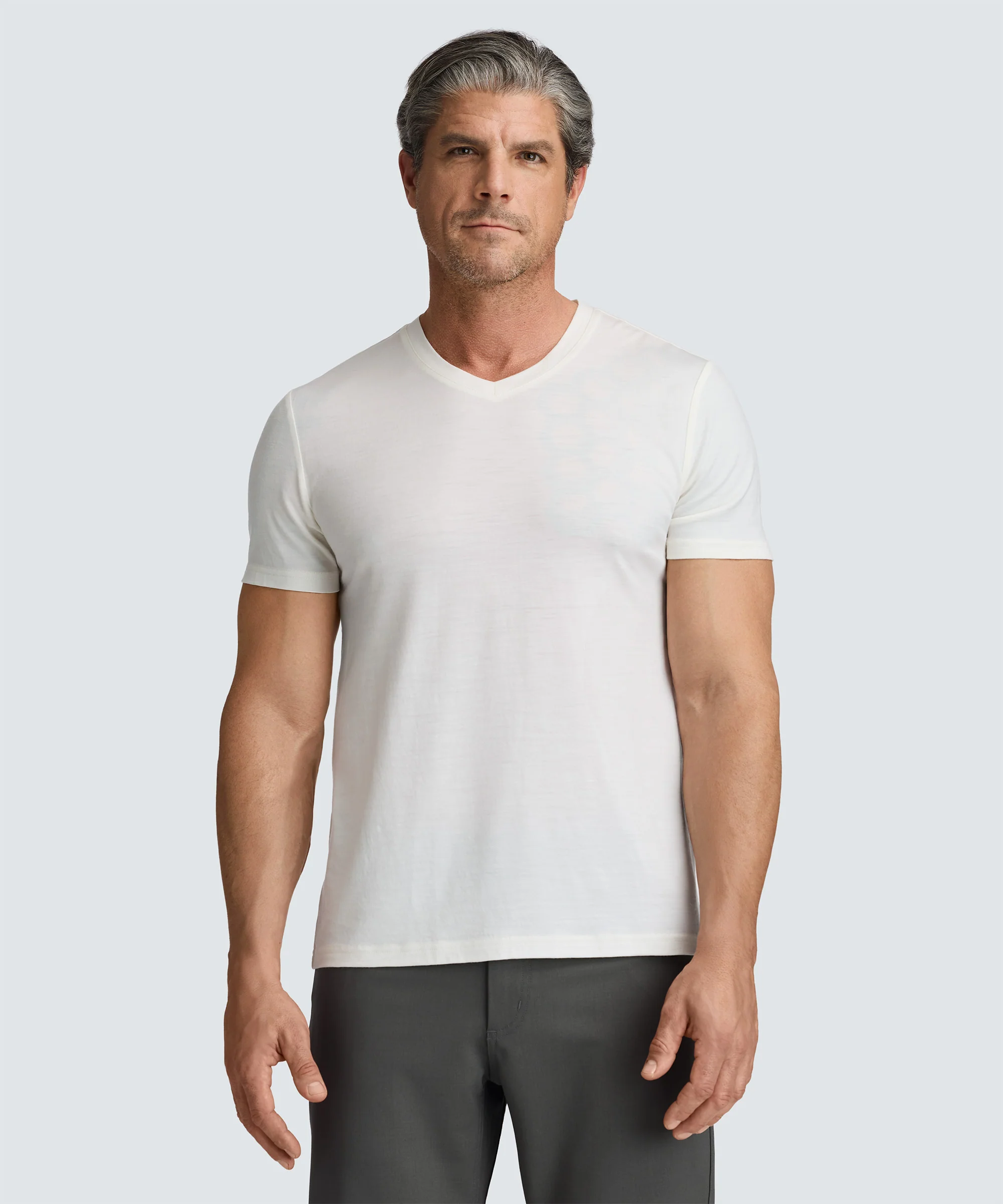 Men's Merino V-Neck T-Shirt - Image 70