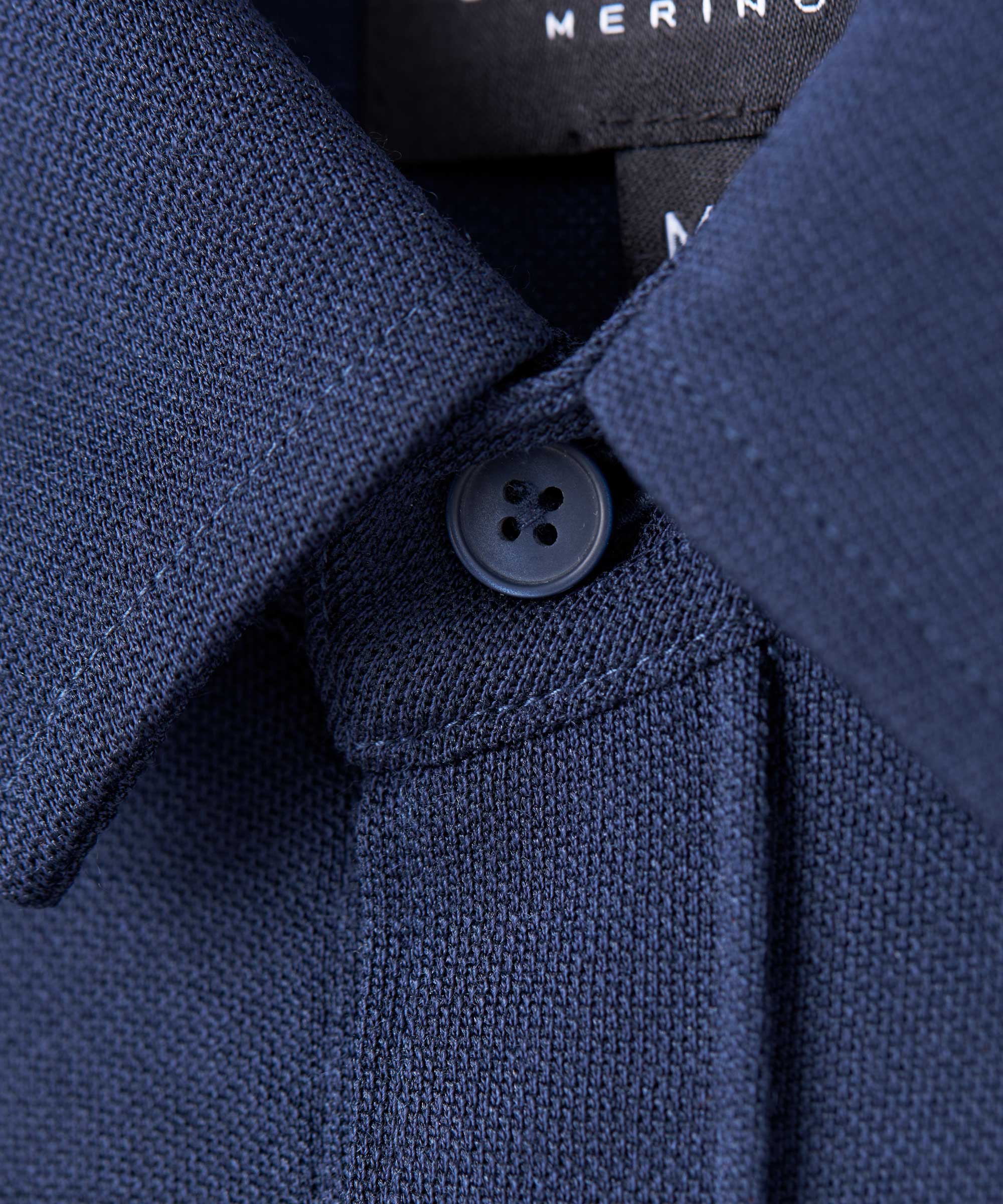 Men's Short Sleeve Merino Button-Up - Image 26