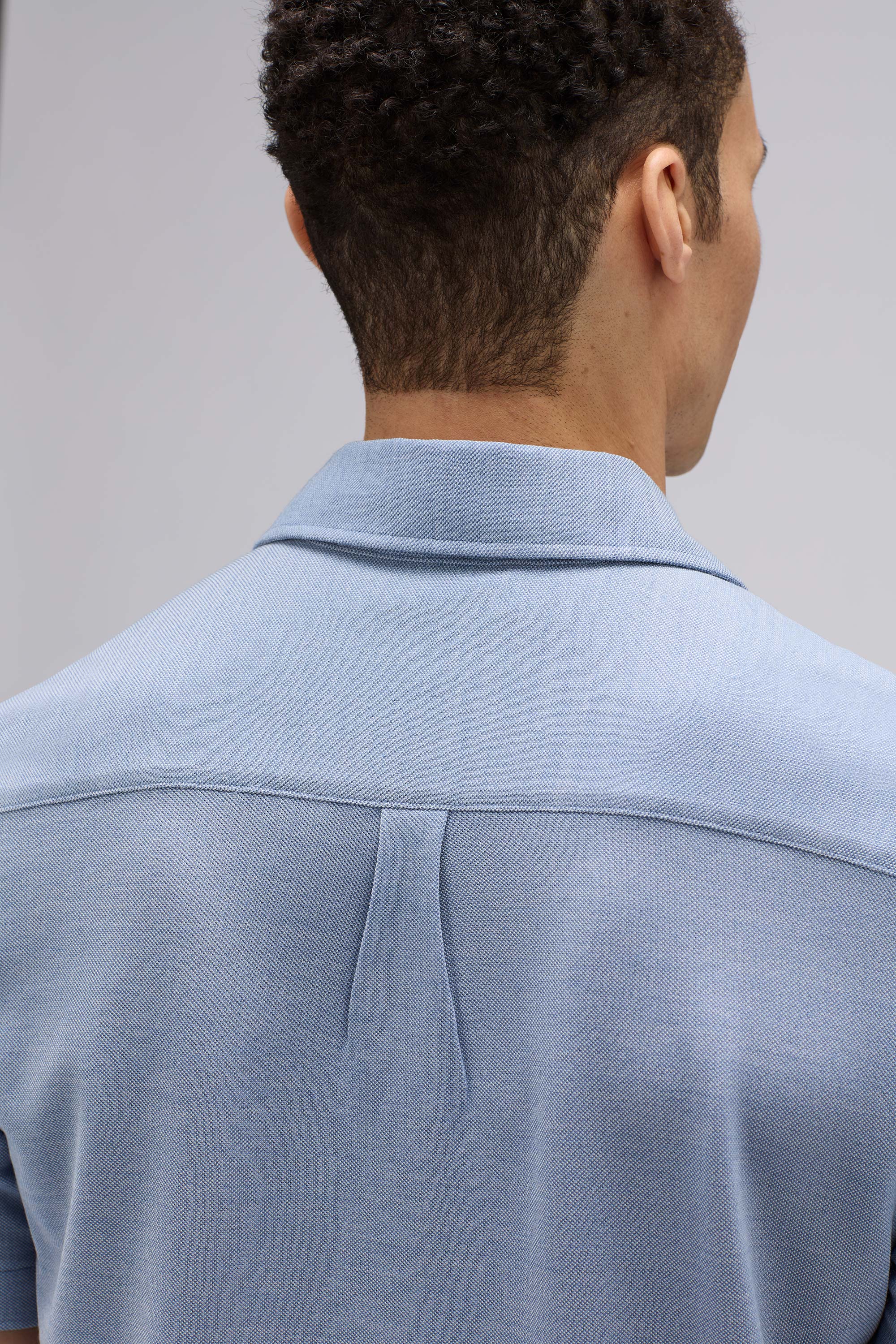 Men's Short Sleeve Merino Button-Up - Image 4