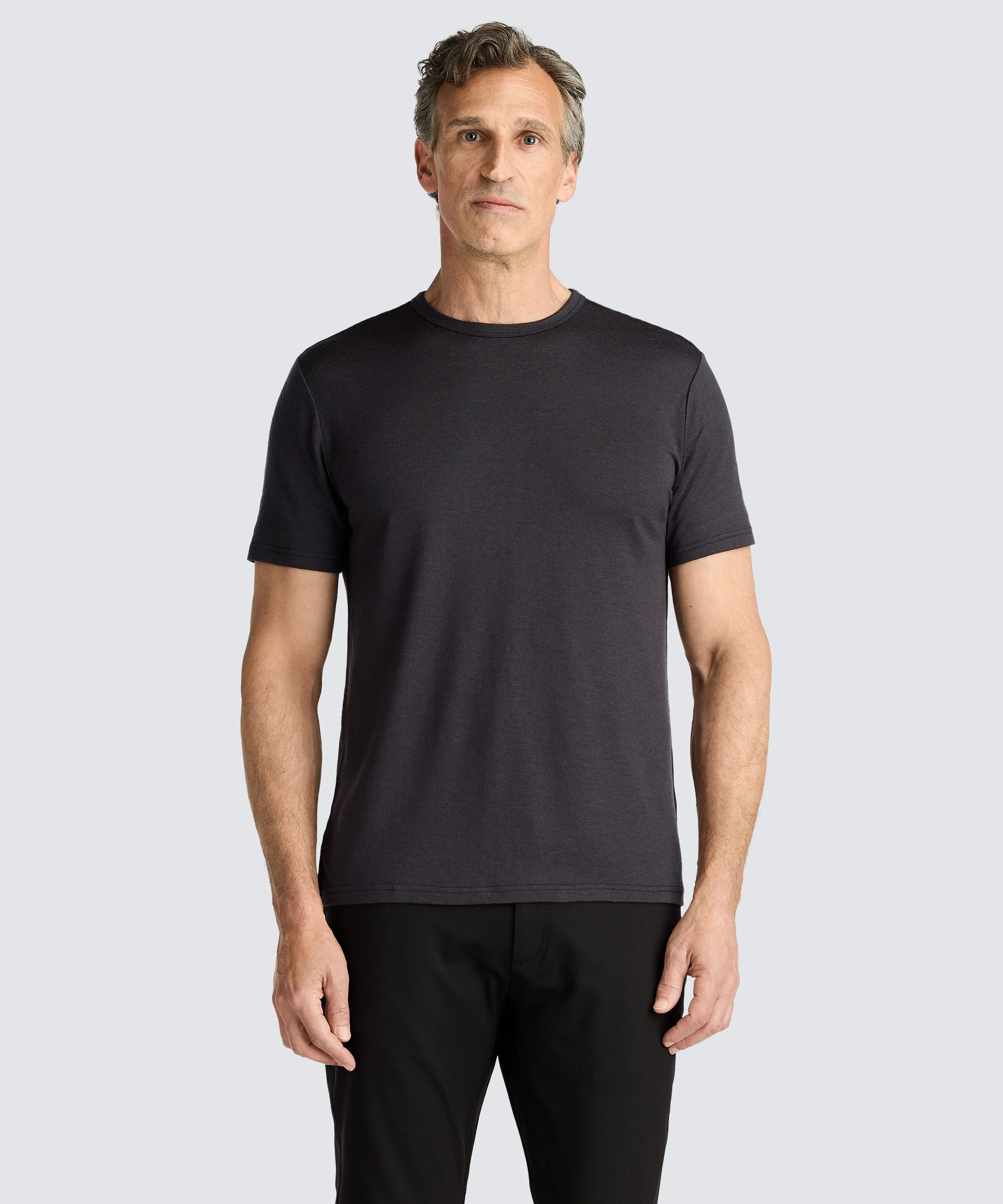 Men's Tall Merino Crew Neck T-Shirt - Image 13