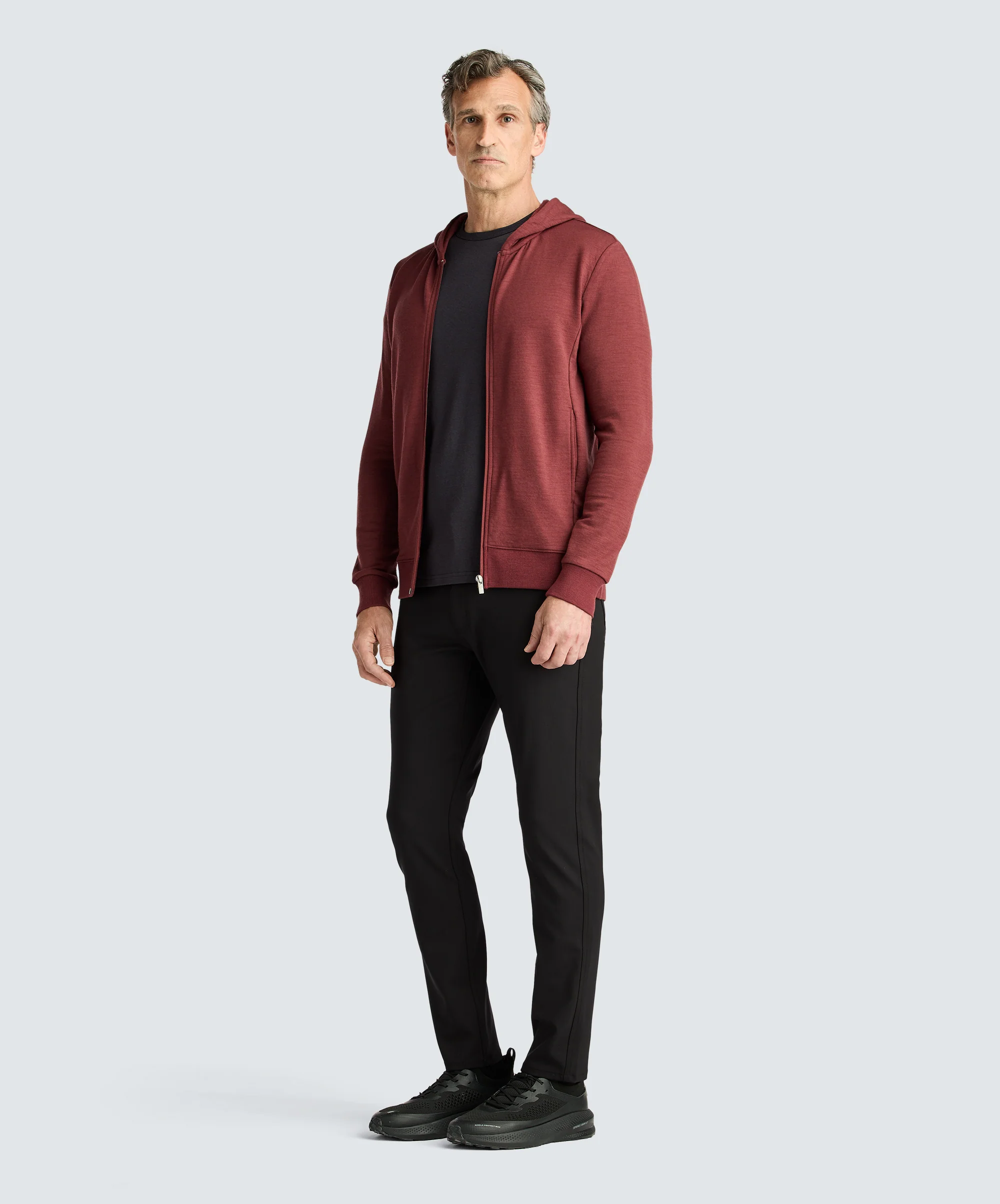 Men's Tall Merino Crew Neck T-Shirt - Image 14