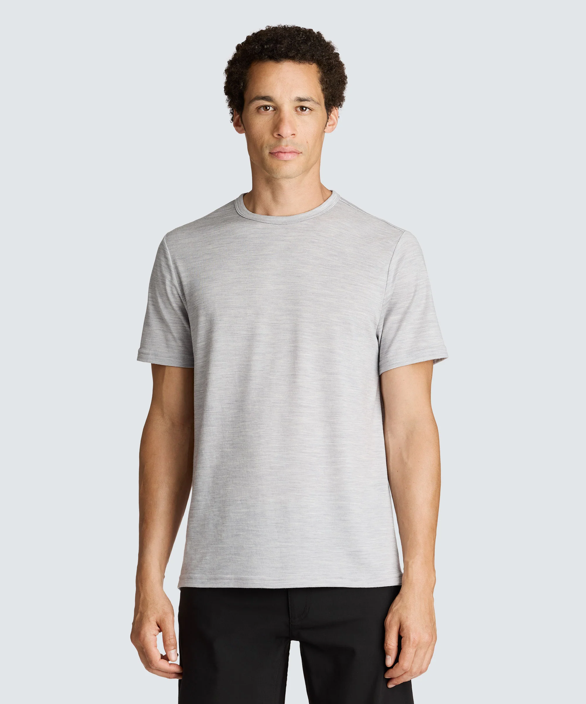 Men's Tall Merino Crew Neck T-Shirt - Image 23